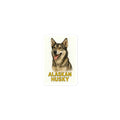 Alaskan Husky Die-cut sticker