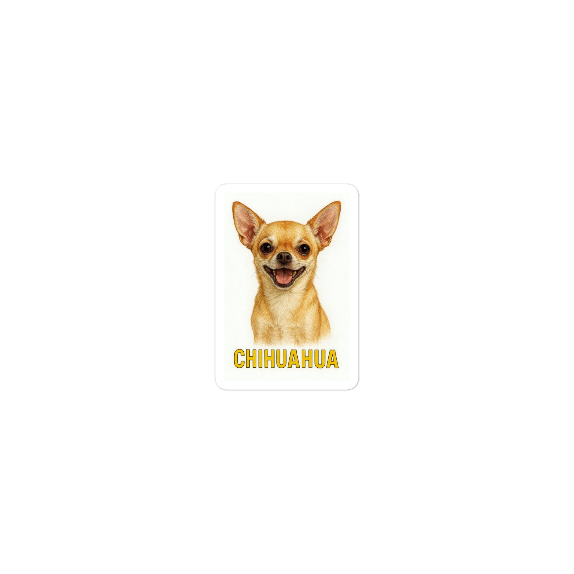 Chihuahua Die-cut sticker