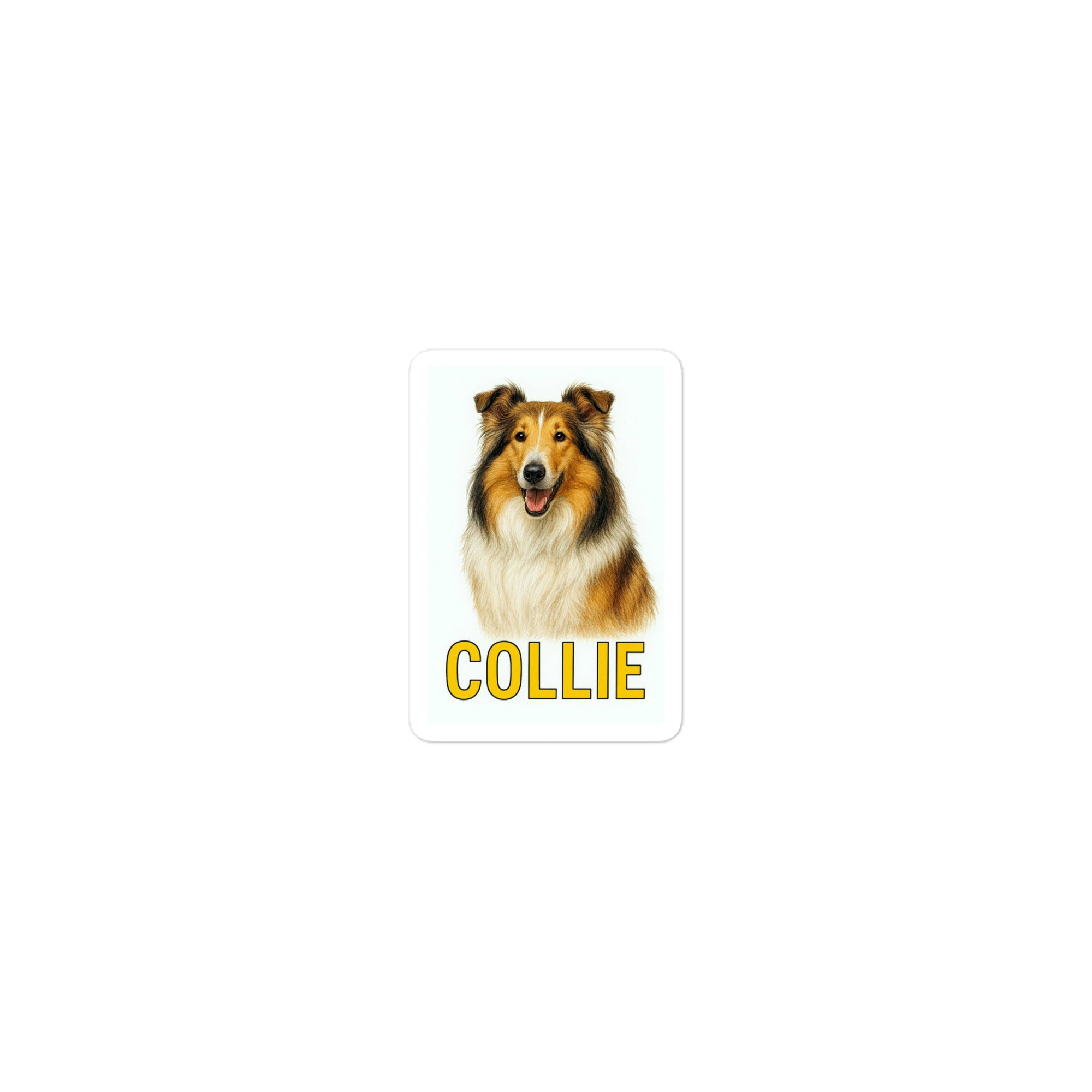 Collie Die-cut sticker