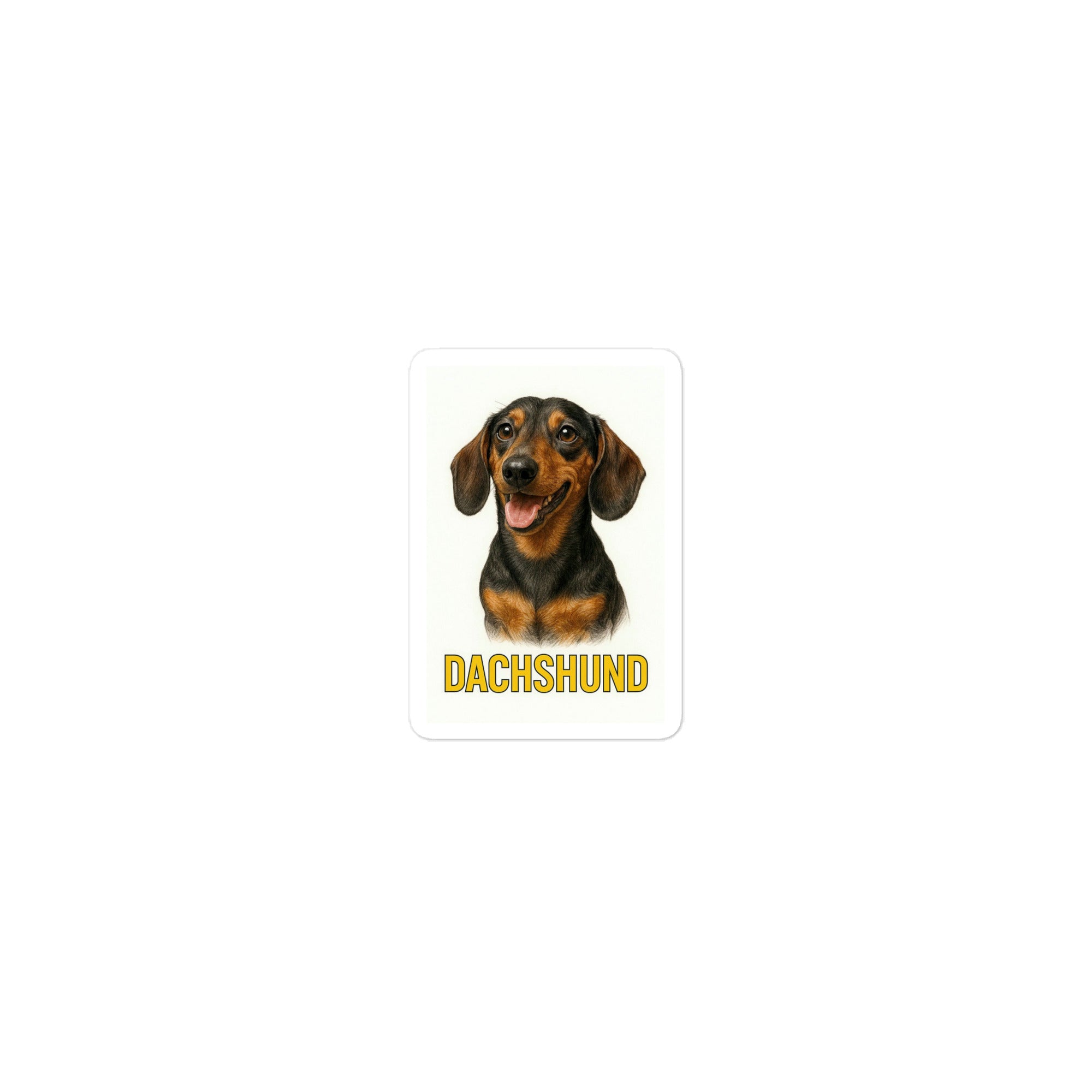 Dachshund Die-cut sticker