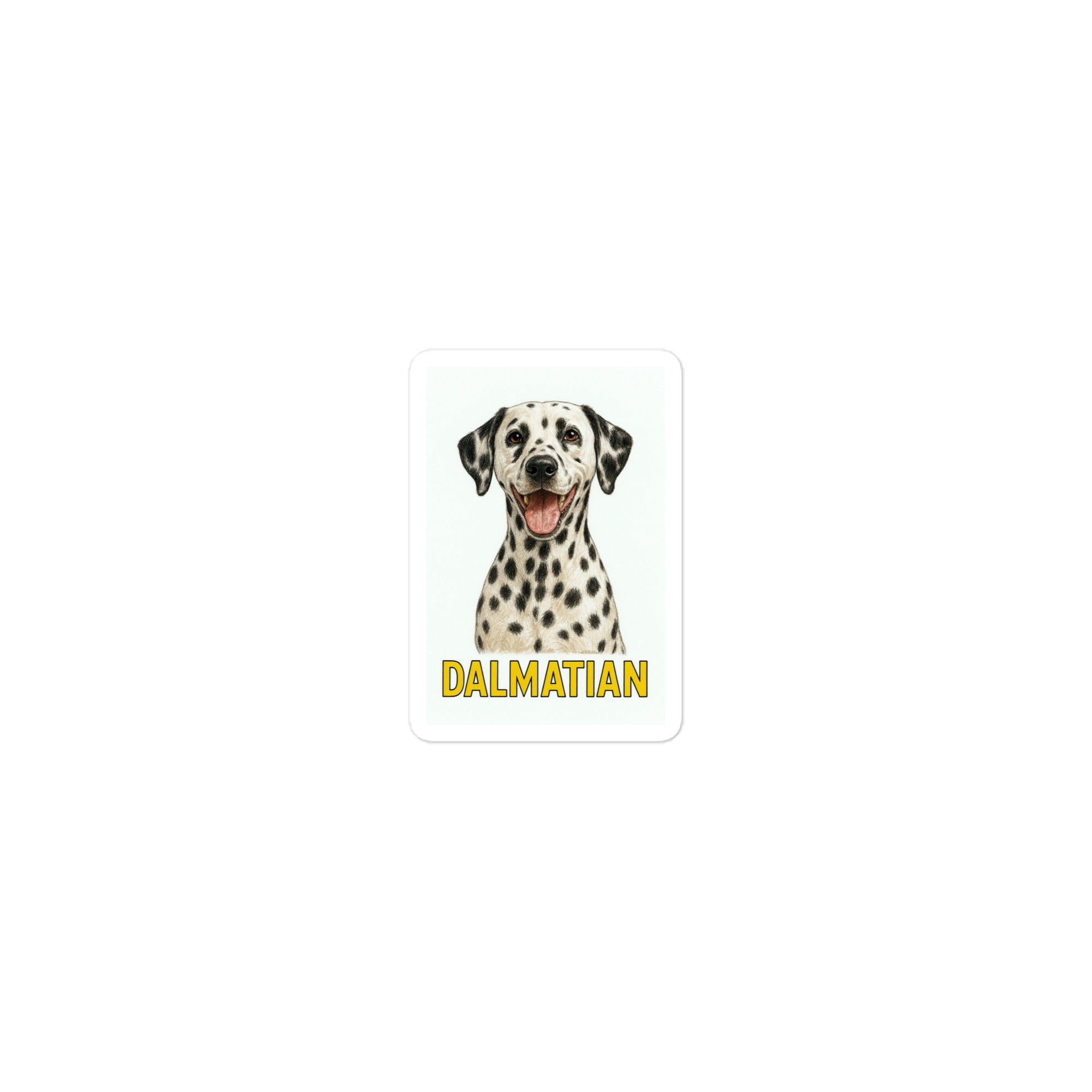 Dalmatian Die-cut sticker