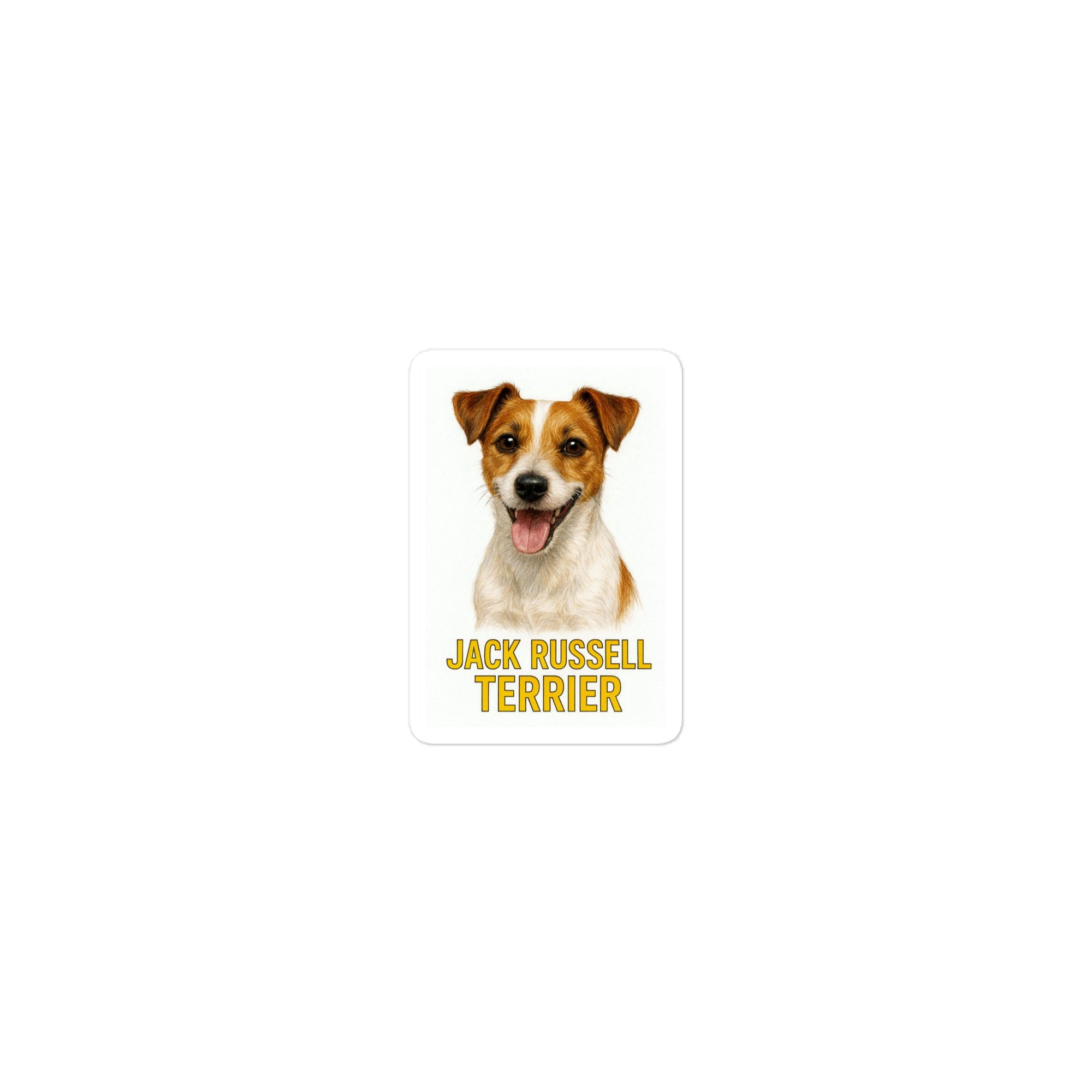 Jack Russell Terrier Die-cut sticker