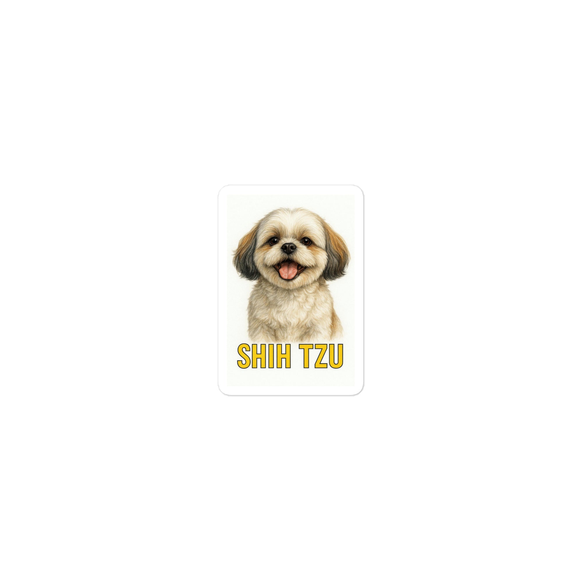 Shih Tzu Die-cut sticker