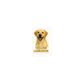 Yellow Labrador Die-cut sticker