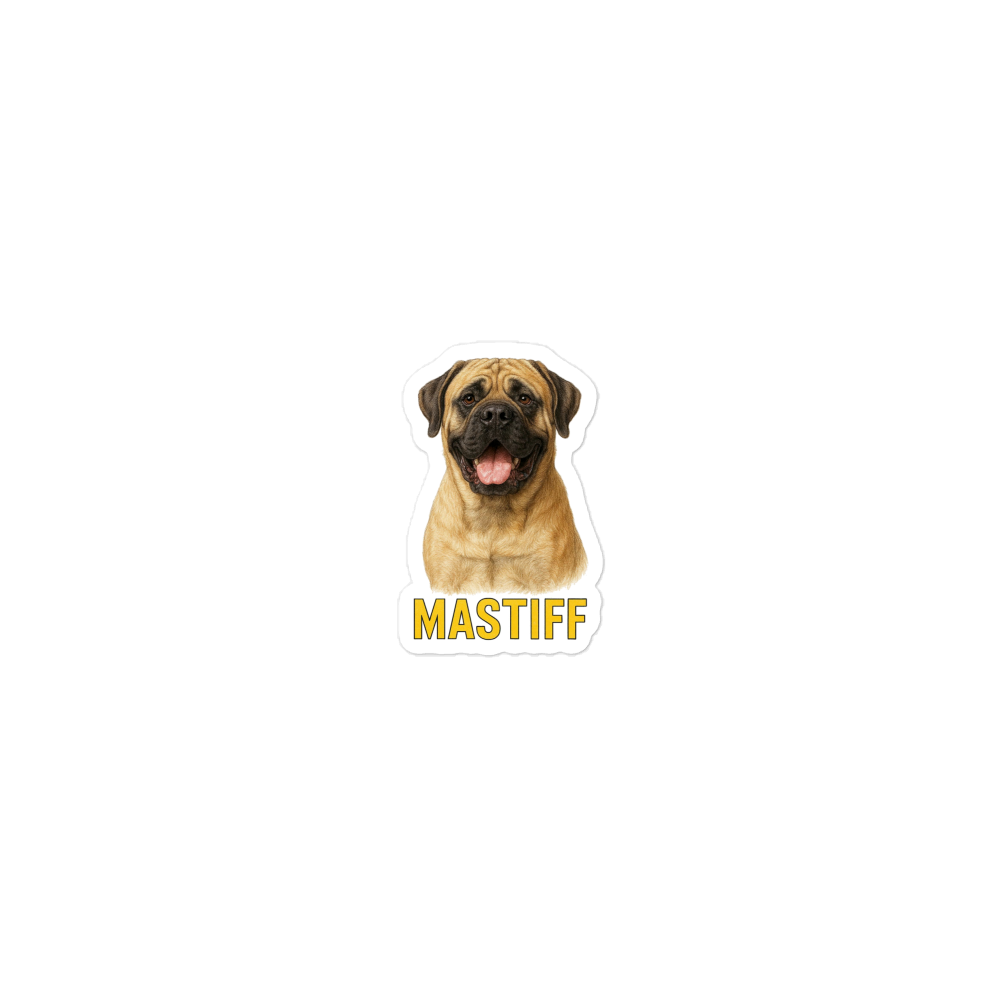 Mastiff Sticker