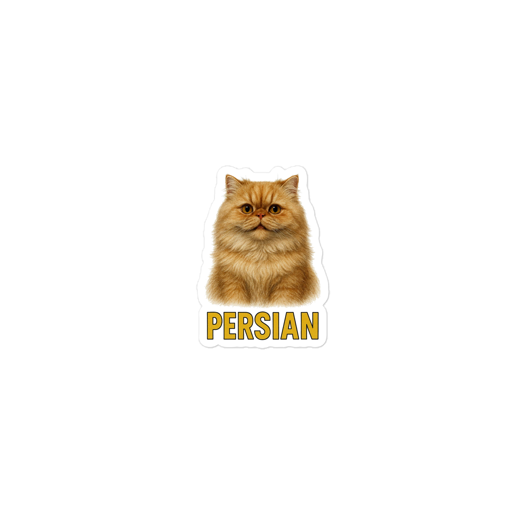Persian Cat Sticker