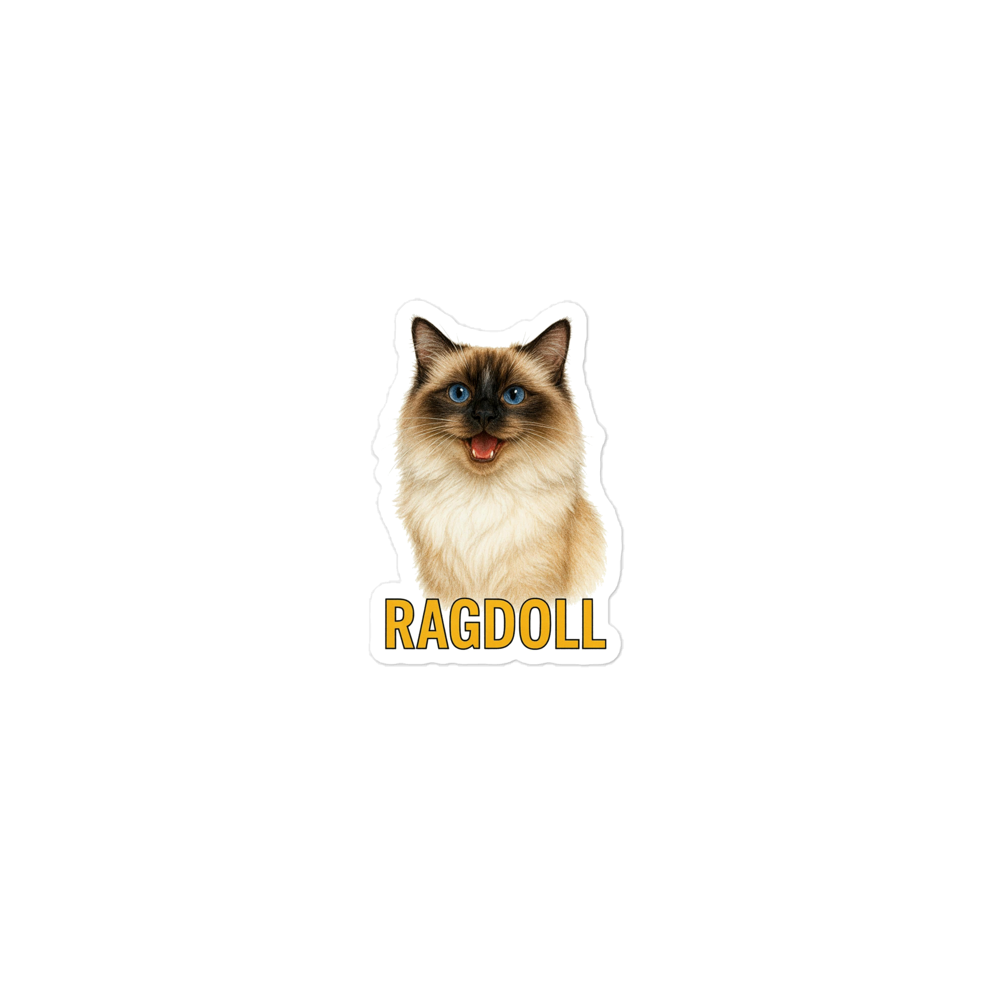 Ragdoll Cat Sticker
