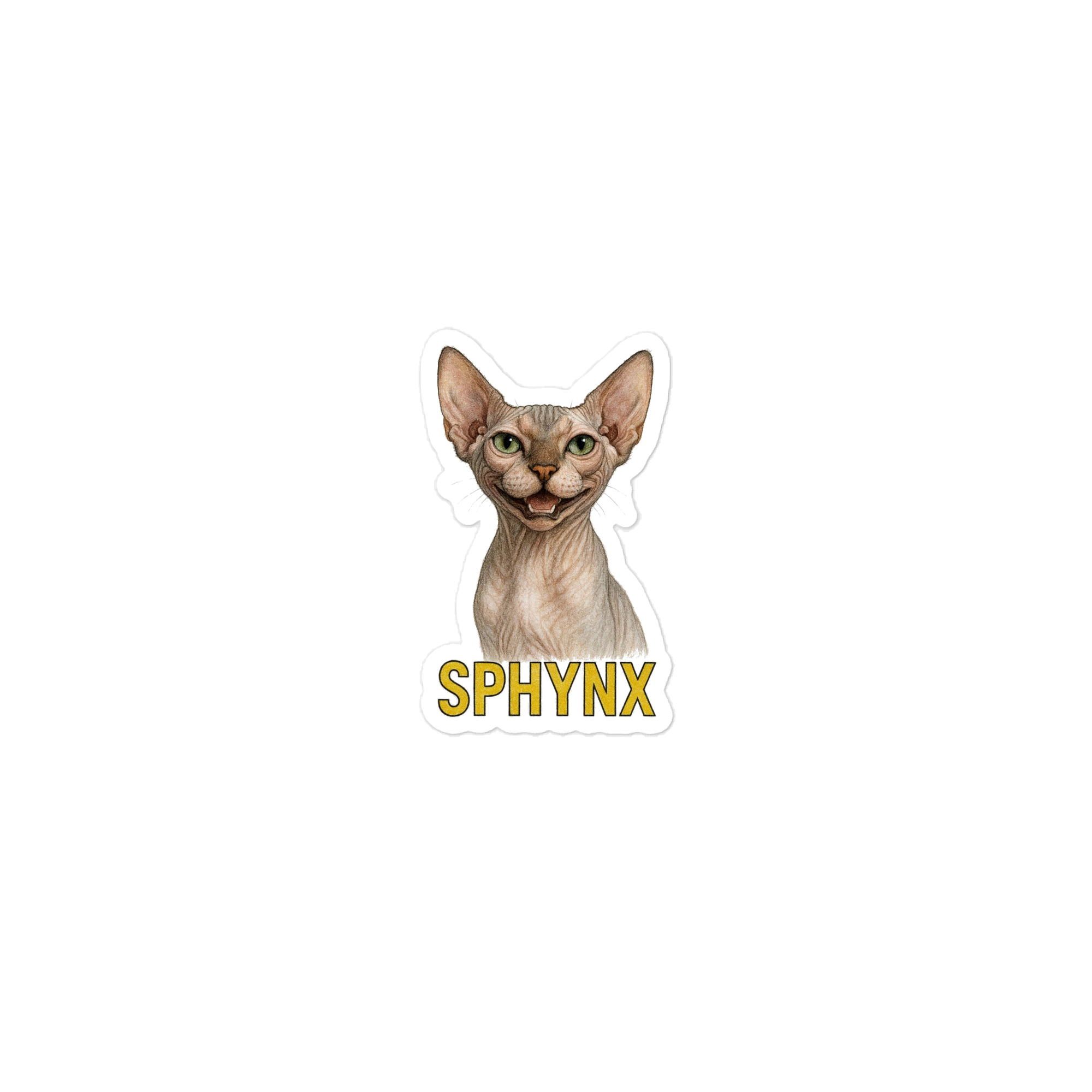 Sphynx Cat Sticker