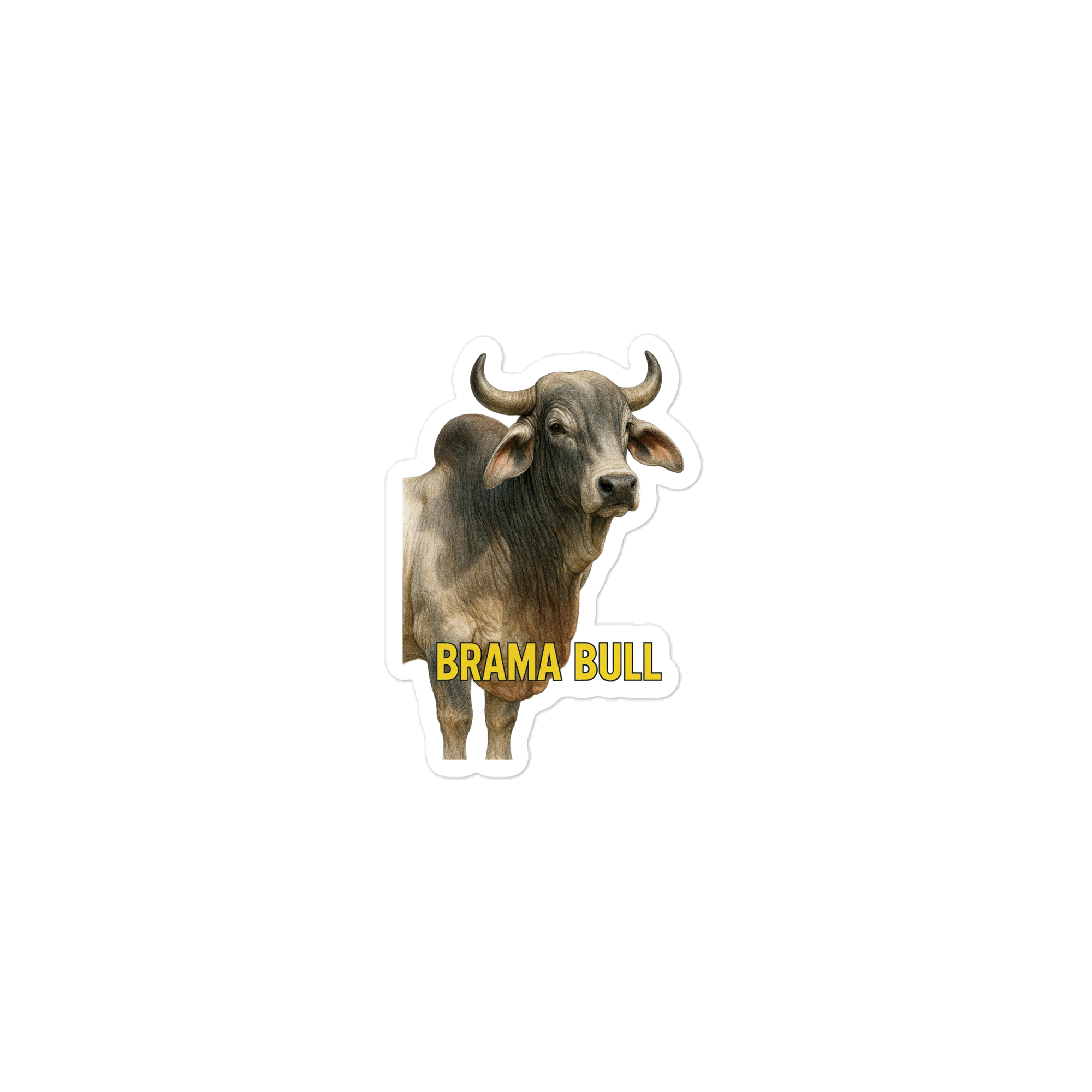 Brama Bull Die-cut sticker