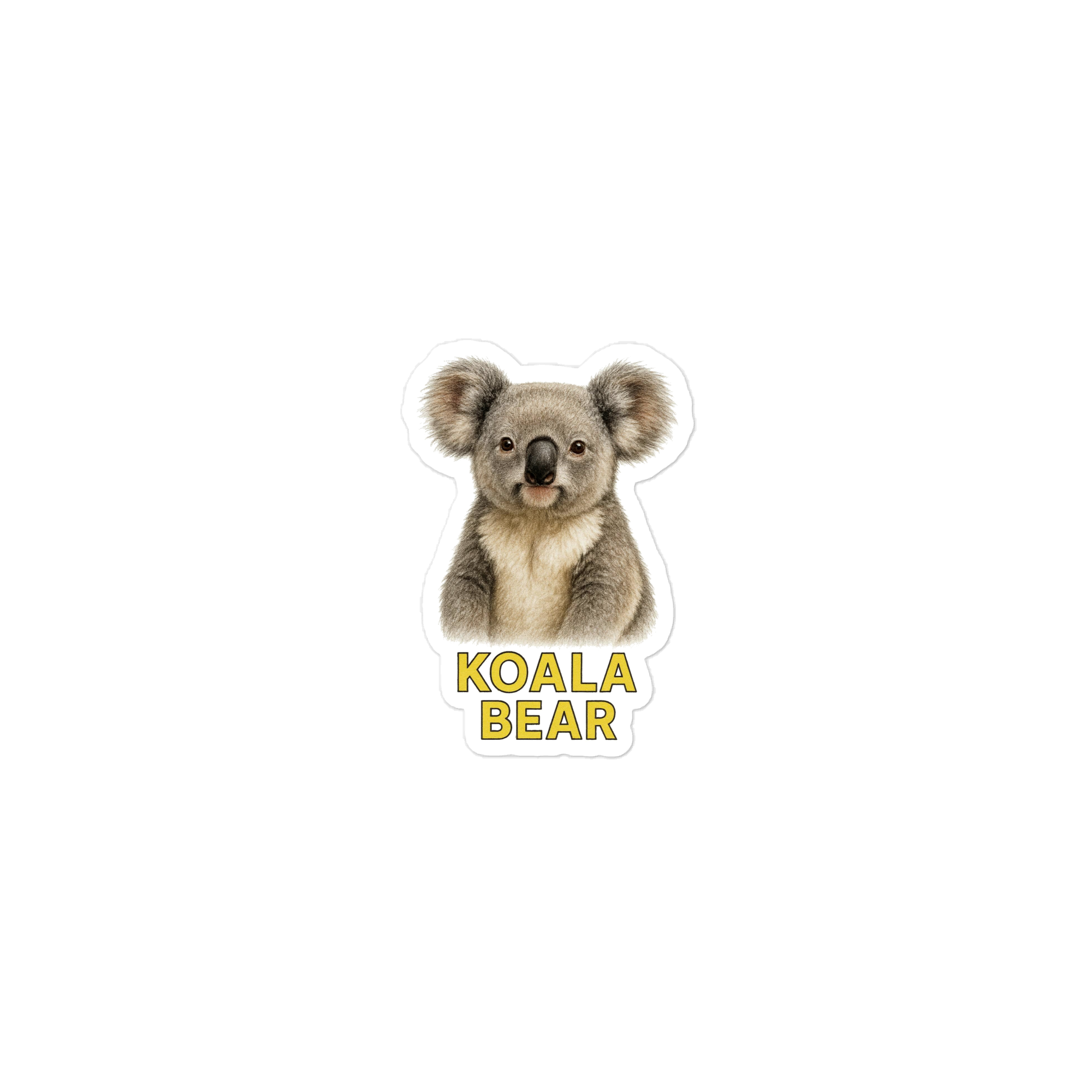 Koala Bear Die-cut sticker