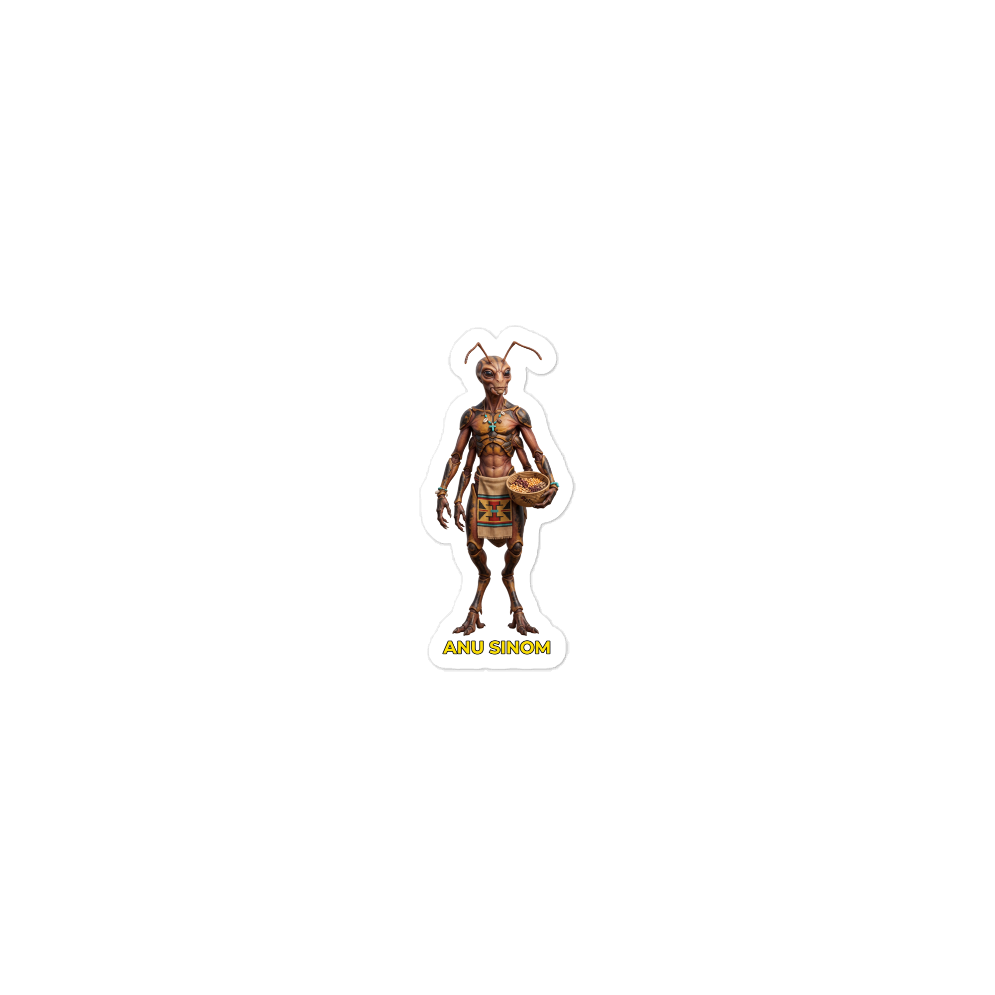 Anu Sinom Die-cut sticker