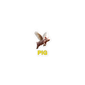 Flying Pig Die-cut sticker