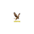 Griffin Die-cut sticker