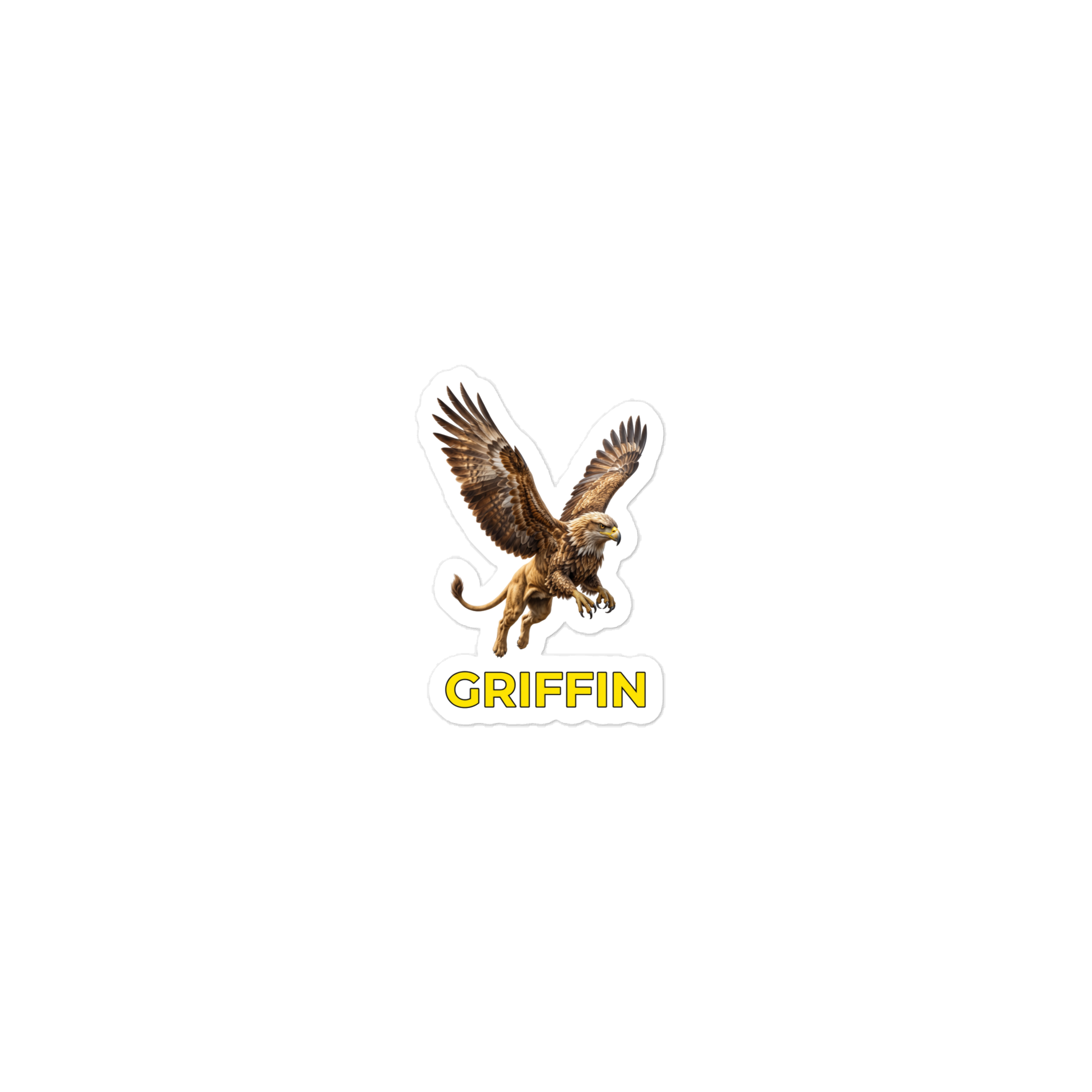 Griffin Die-cut sticker