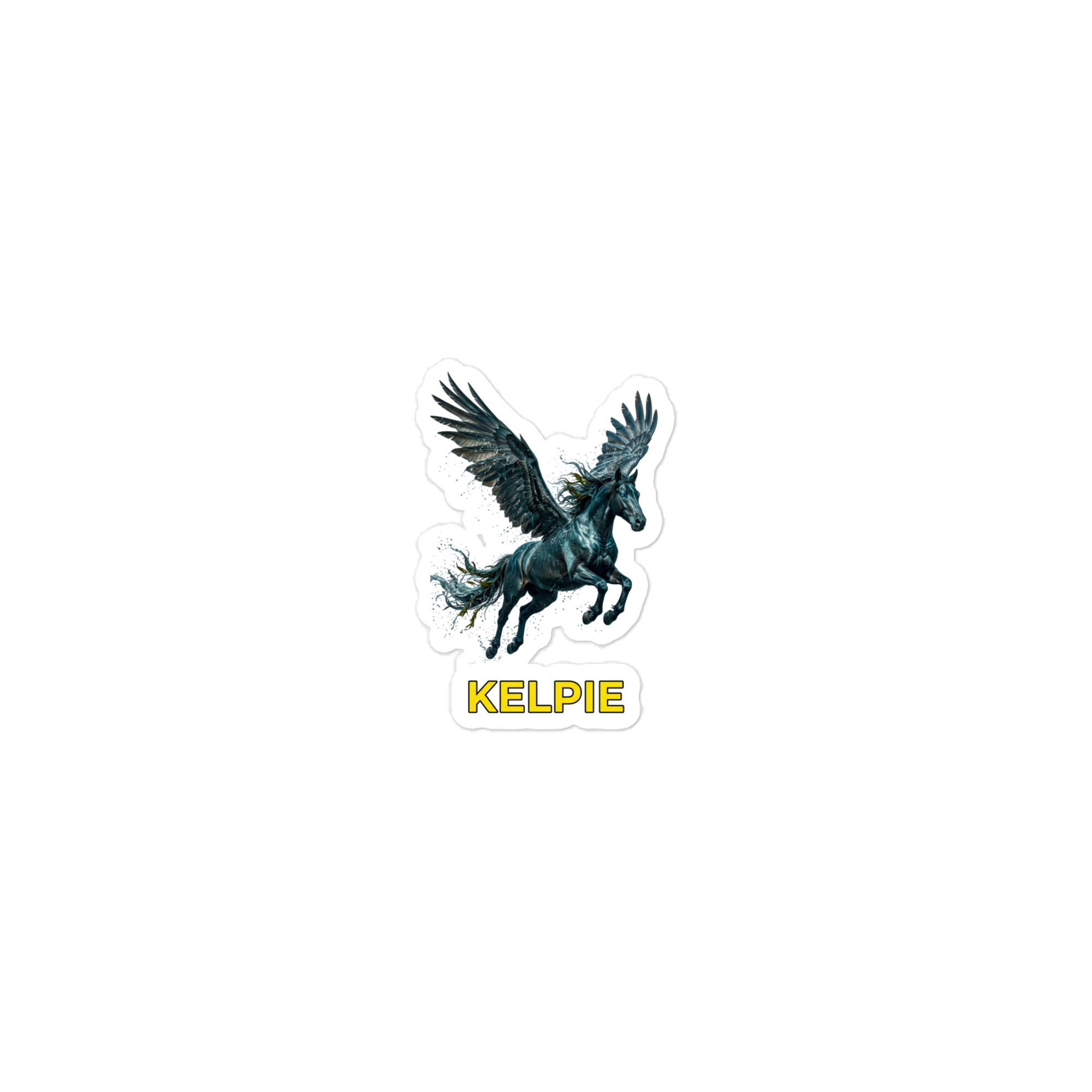 Kelpie Die-cut sticker