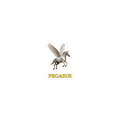 Pegasus Die-cut sticker