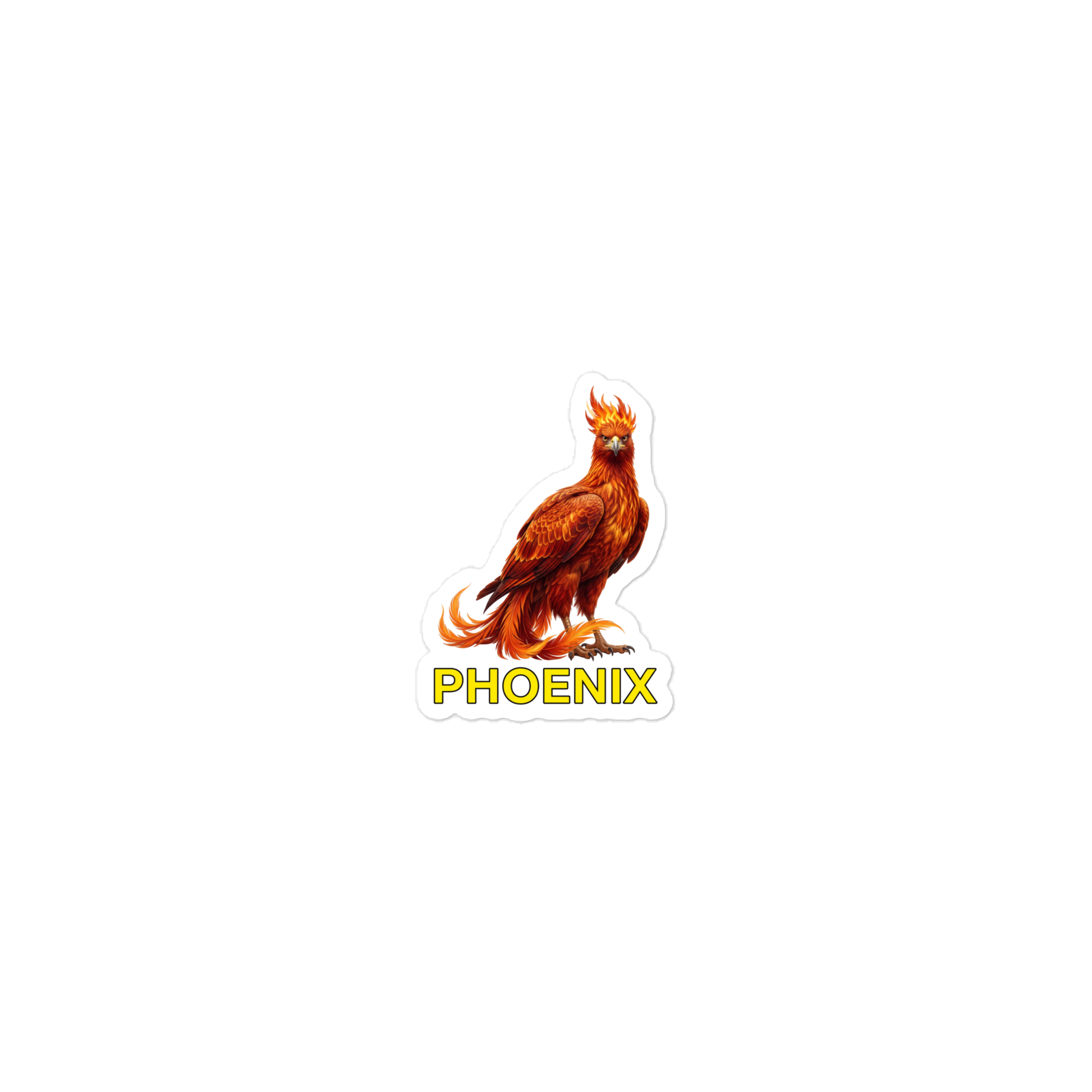 Phoenix Die-cut sticker