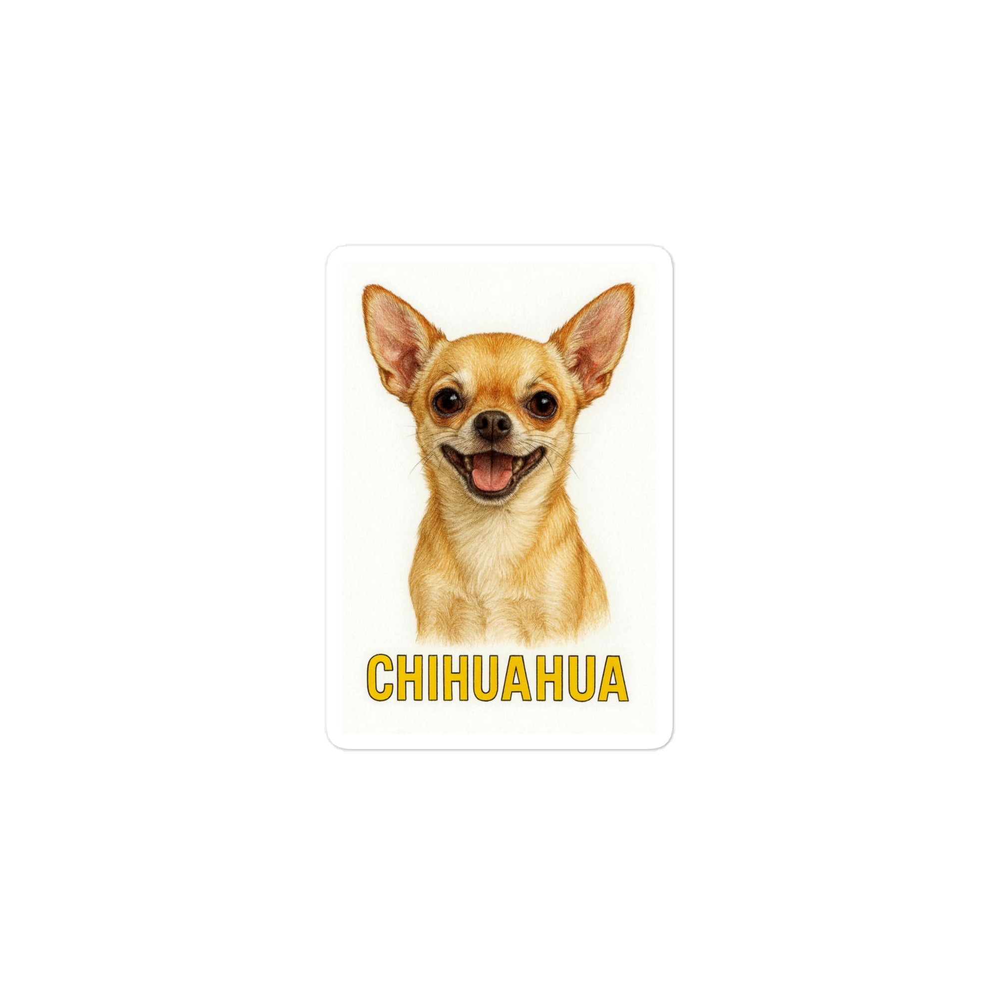 Chihuahua Die-cut sticker
