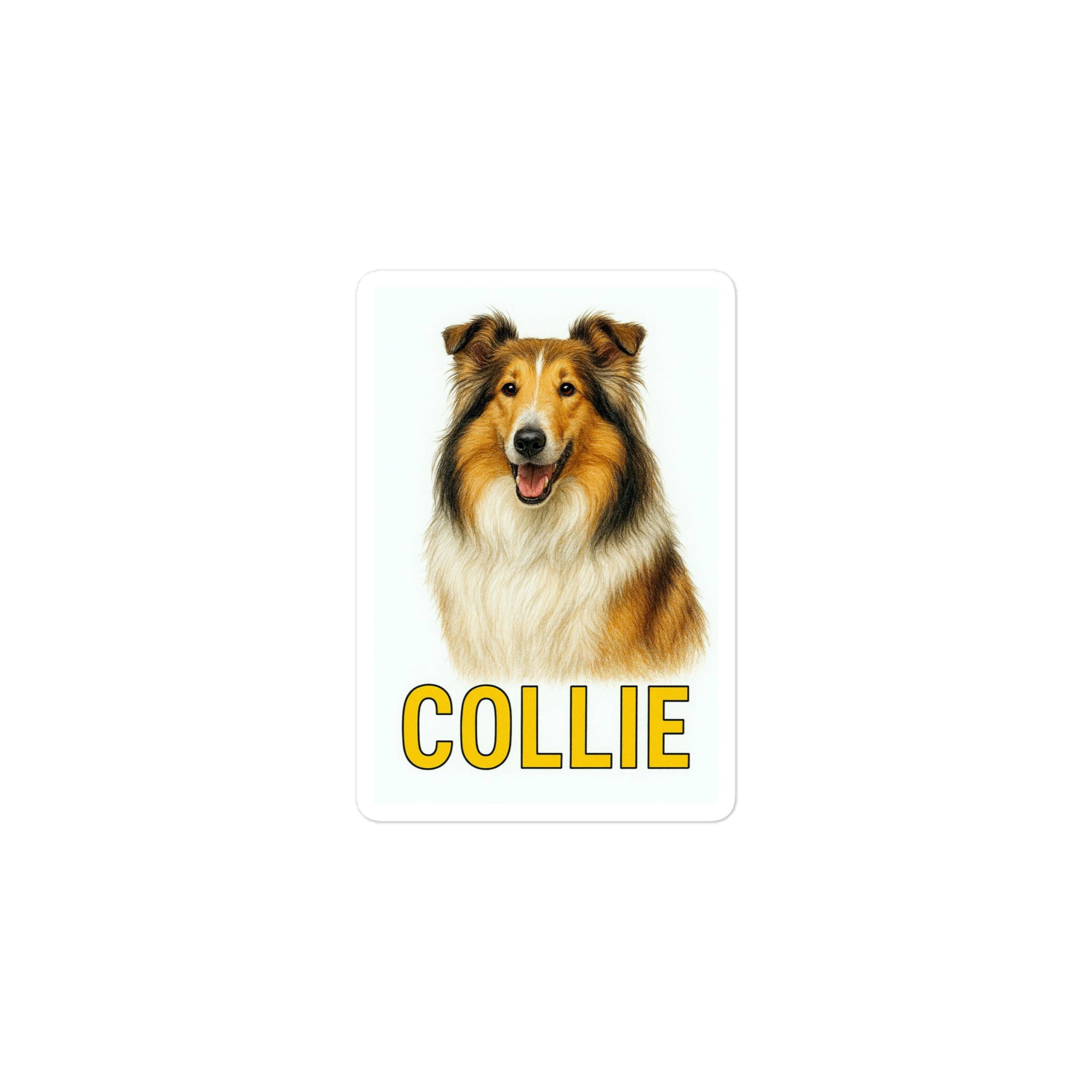 Collie Die-cut sticker
