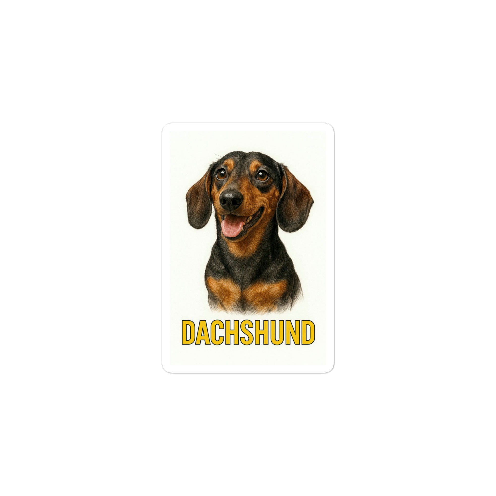 Dachshund Die-cut sticker