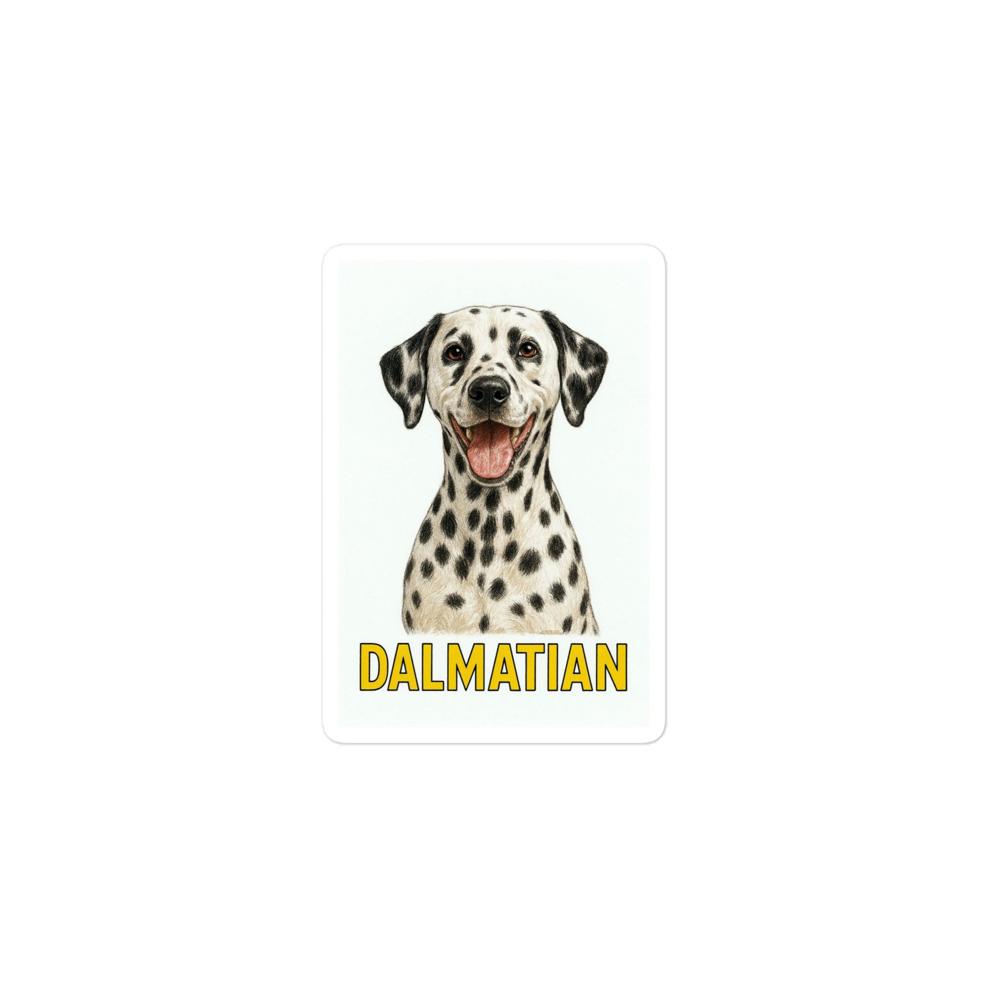 Dalmatian Die-cut sticker