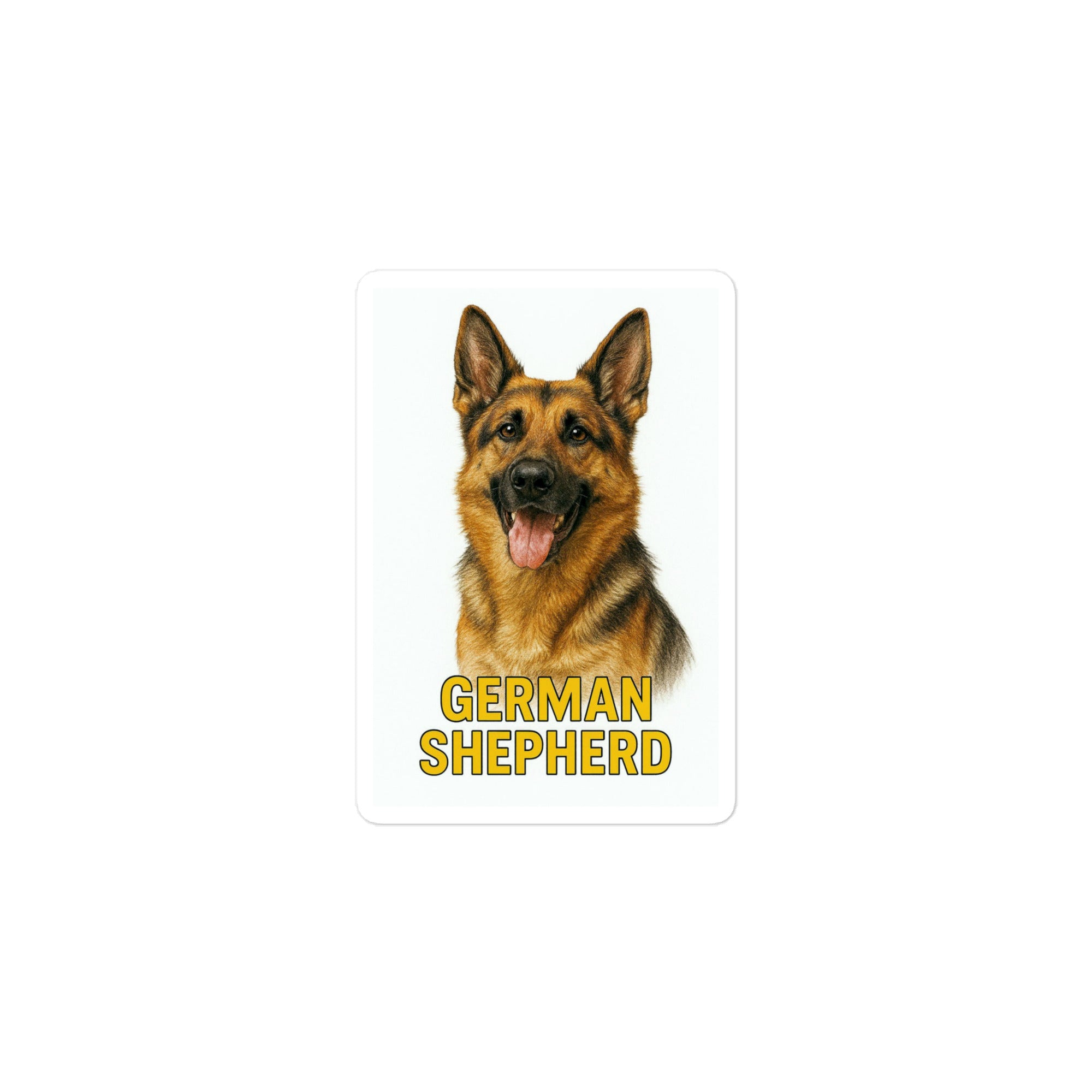 German Shepherd Die-cut sticker