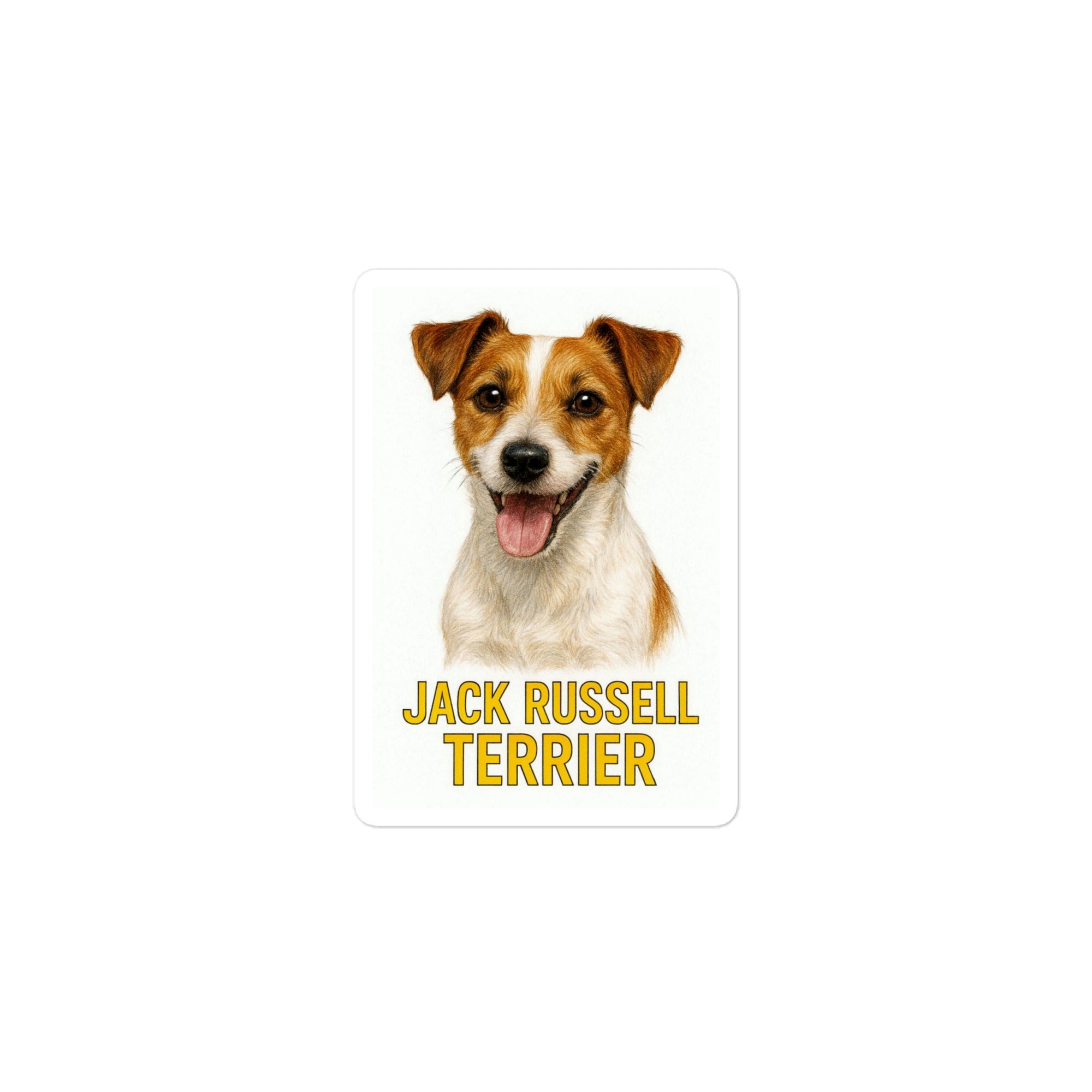 Jack Russell Terrier Die-cut sticker