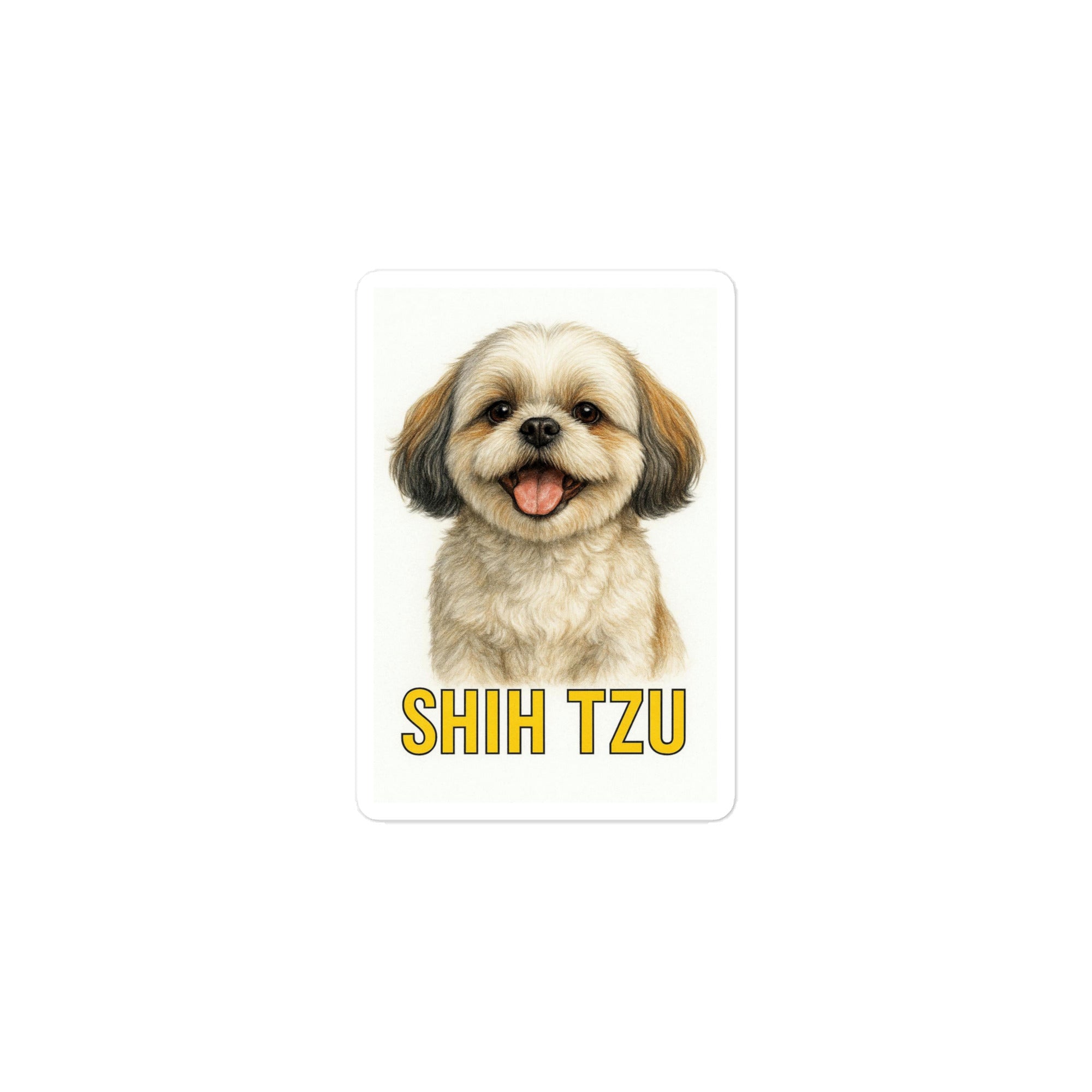 Shih Tzu Die-cut sticker