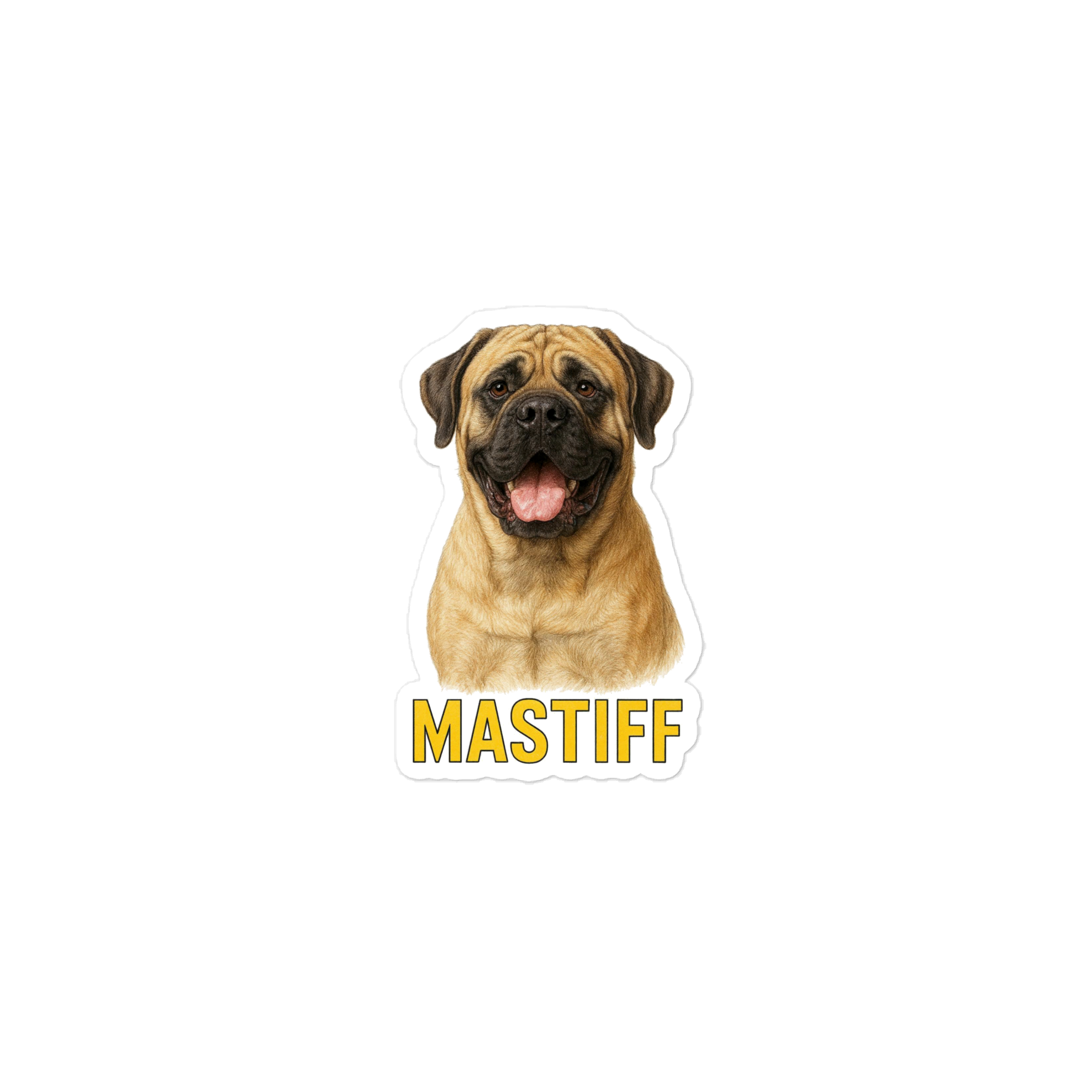 Mastiff Sticker