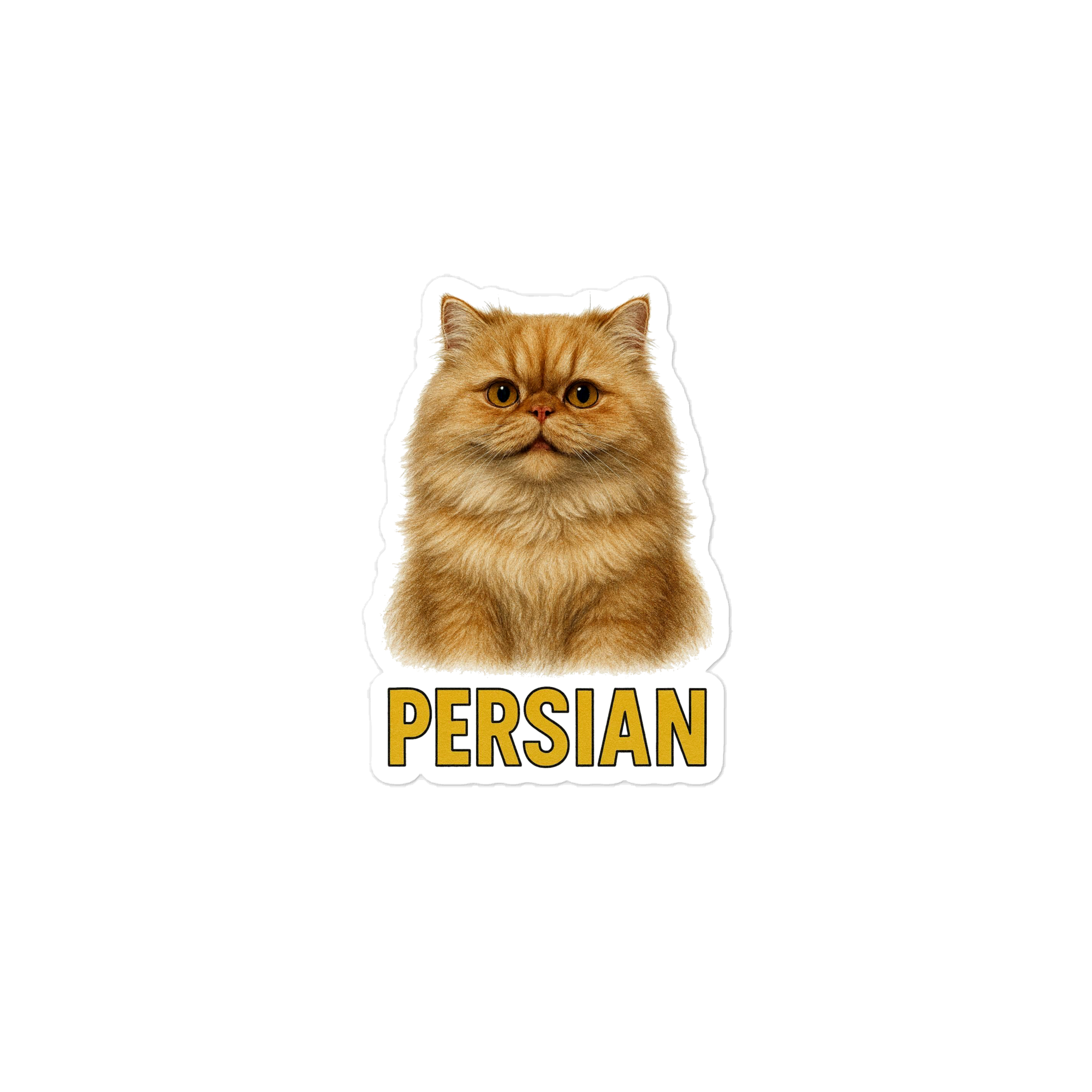 Persian Cat Sticker