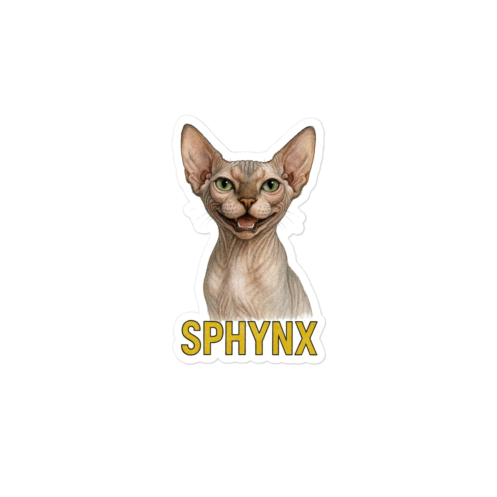 Sphynx Cat Sticker