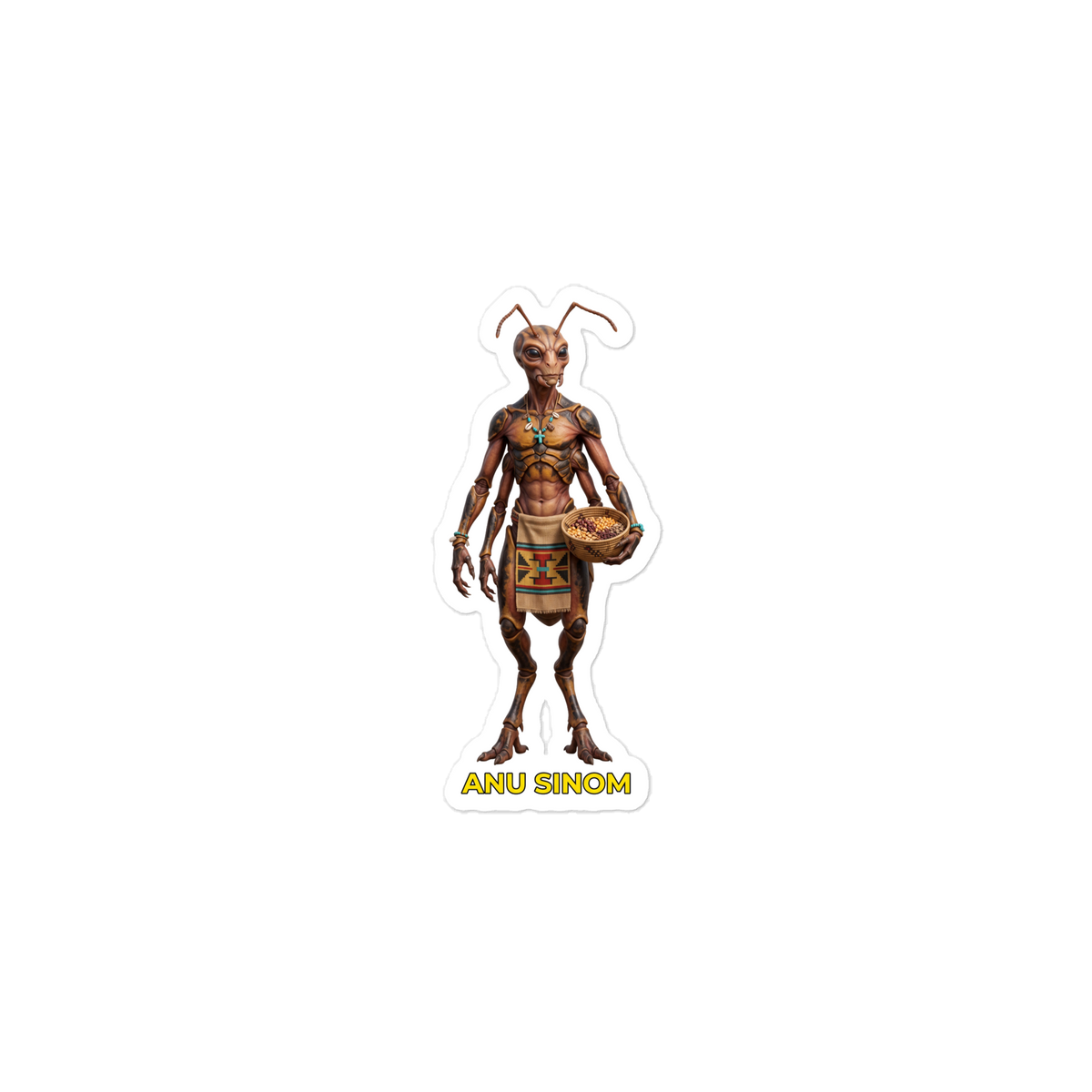 Anu Sinom Die-cut sticker