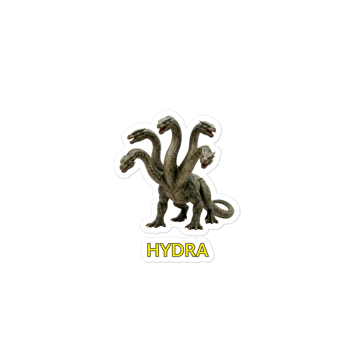 Hydra Die-cut sticker