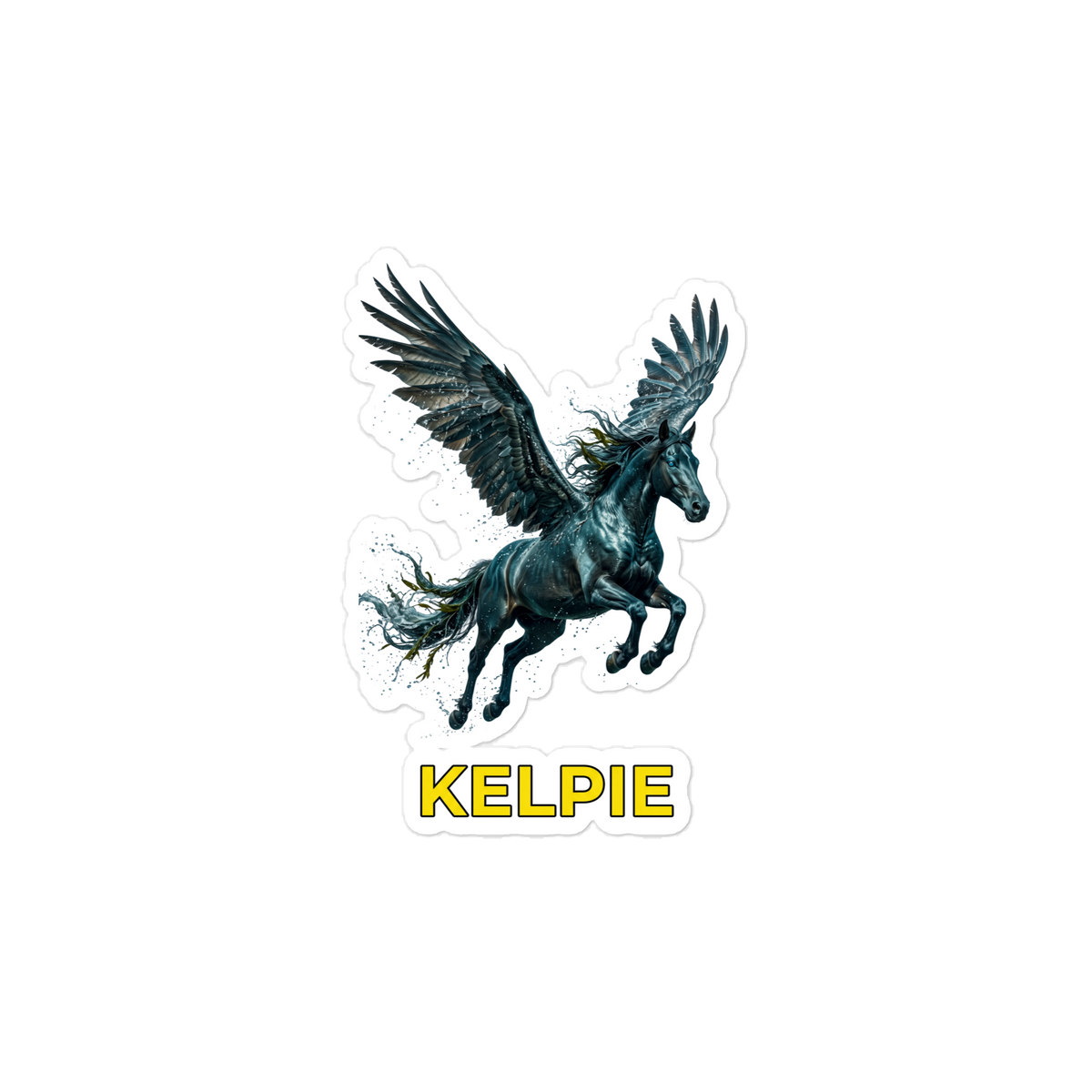 Kelpie Die-cut sticker