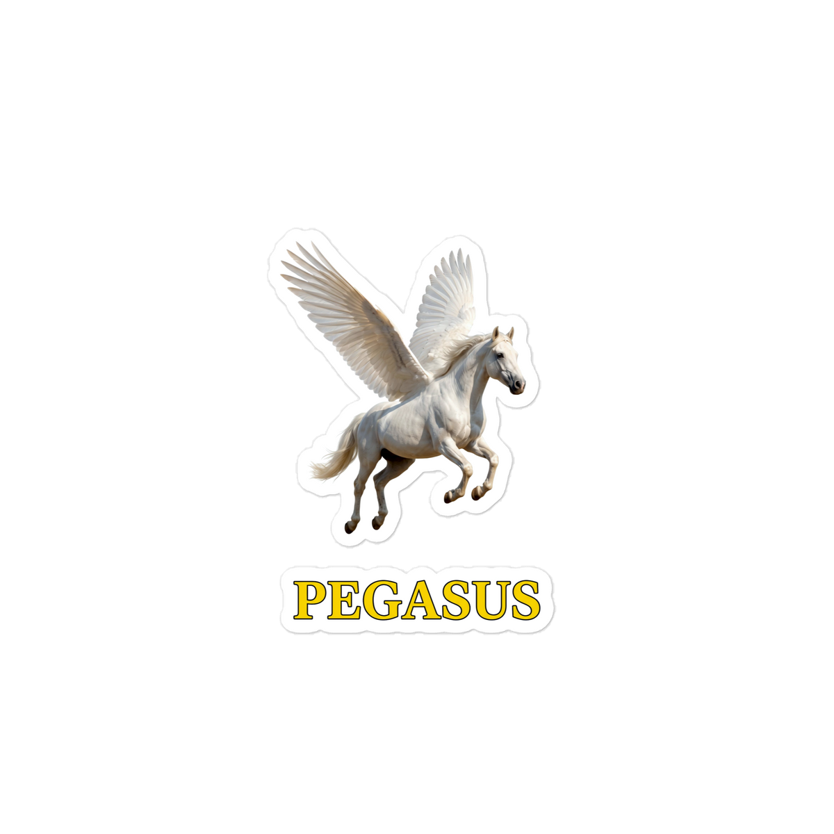 Pegasus Die-cut sticker