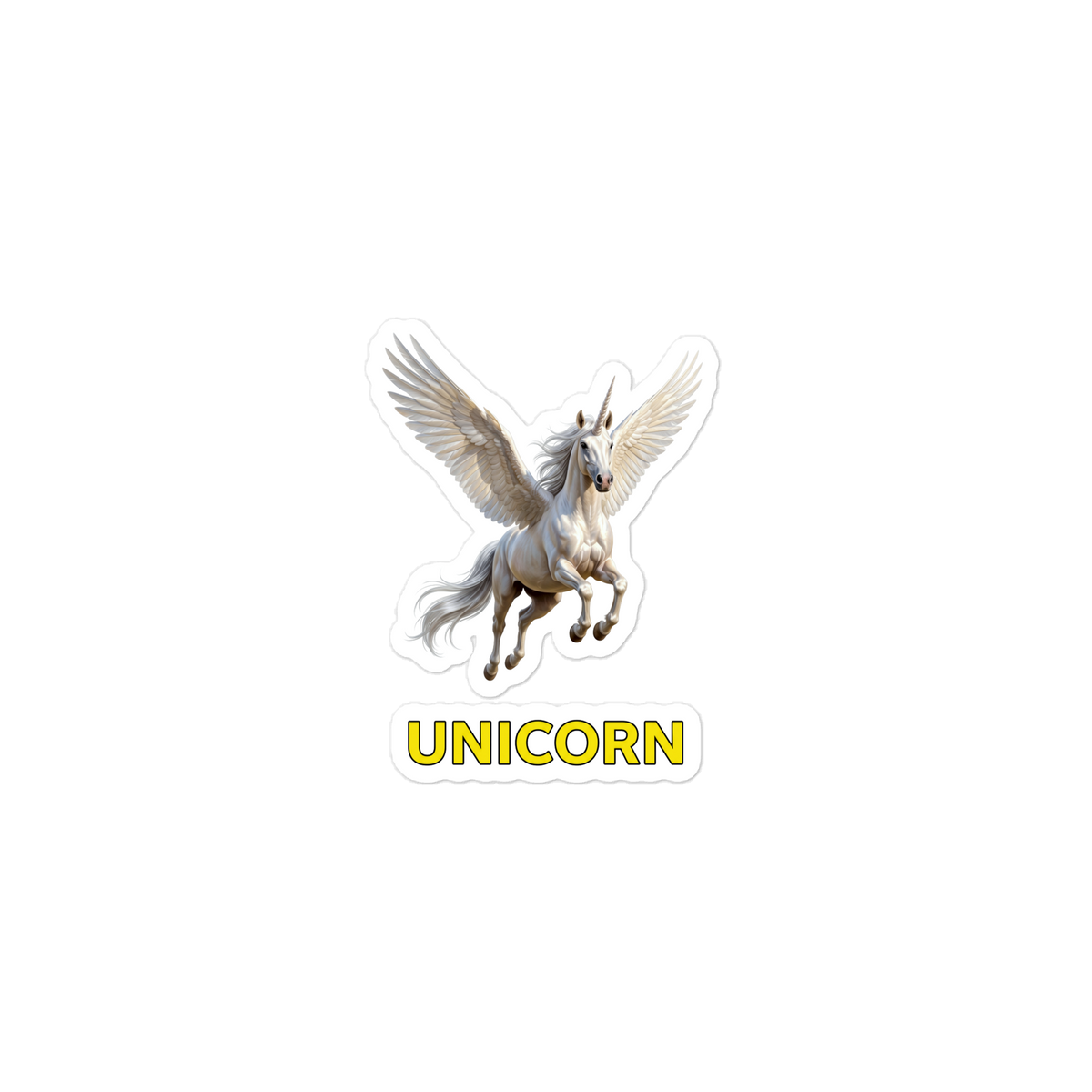 Unicorn Die-cut sticker