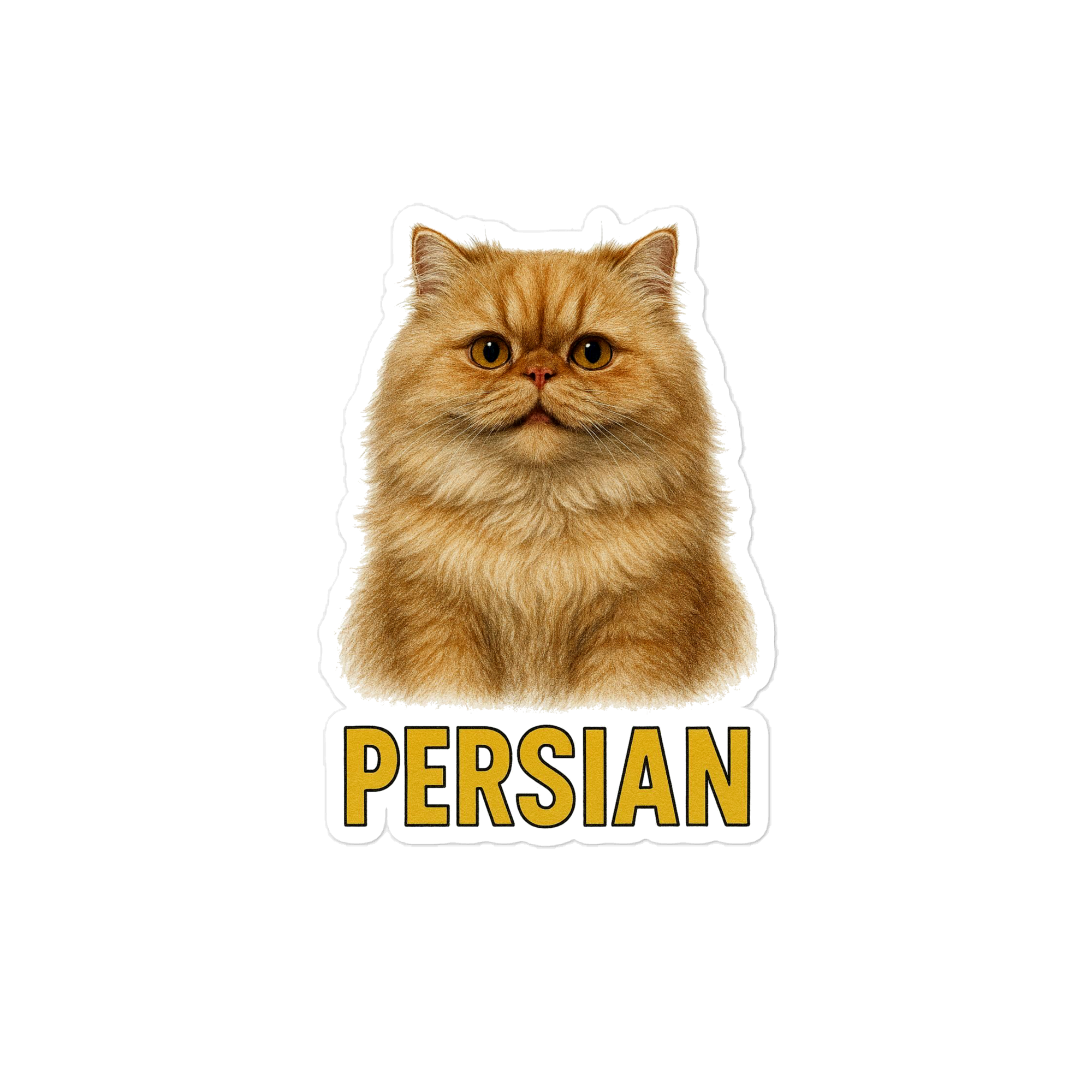 Persian Cat Sticker
