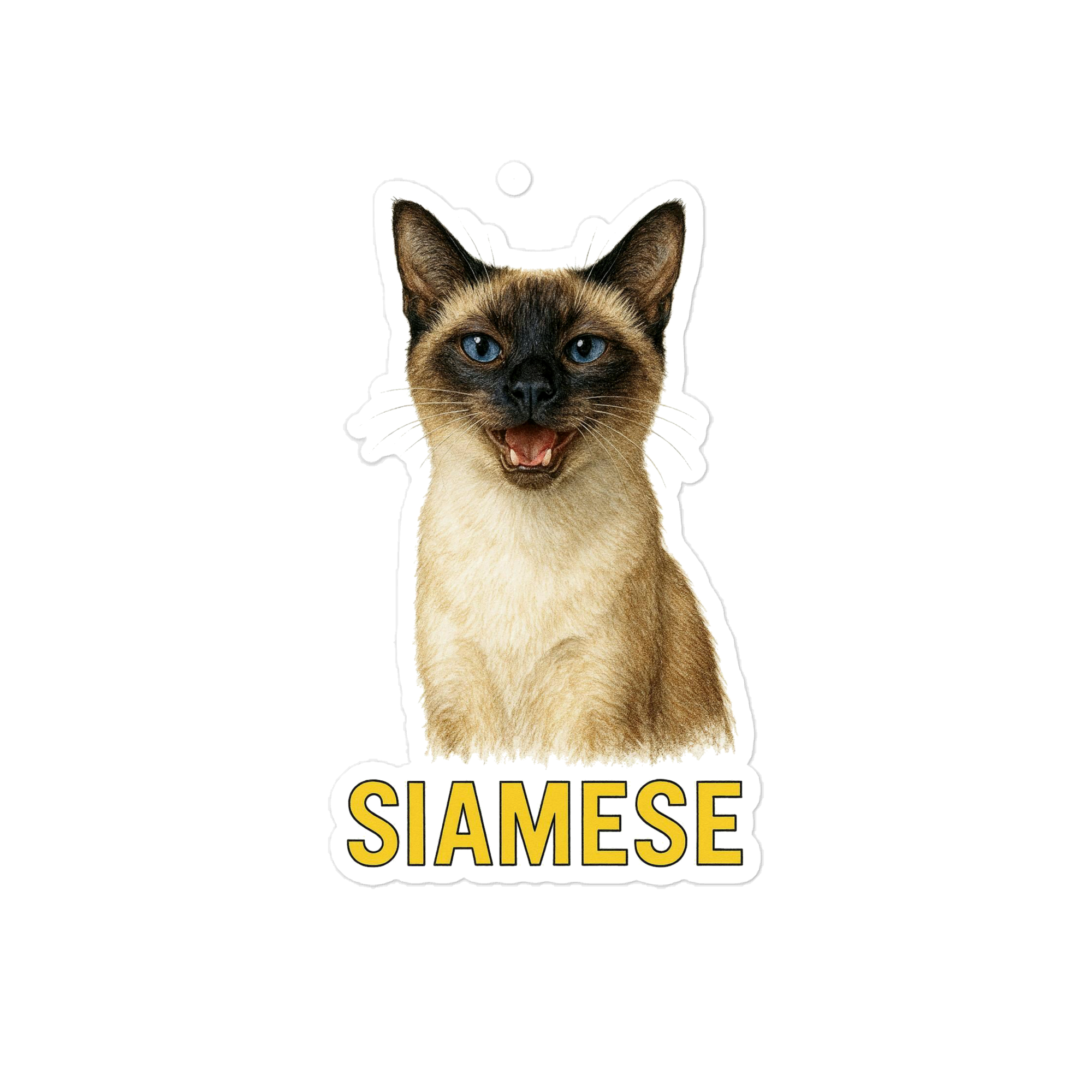 Siamese Cat Sticker