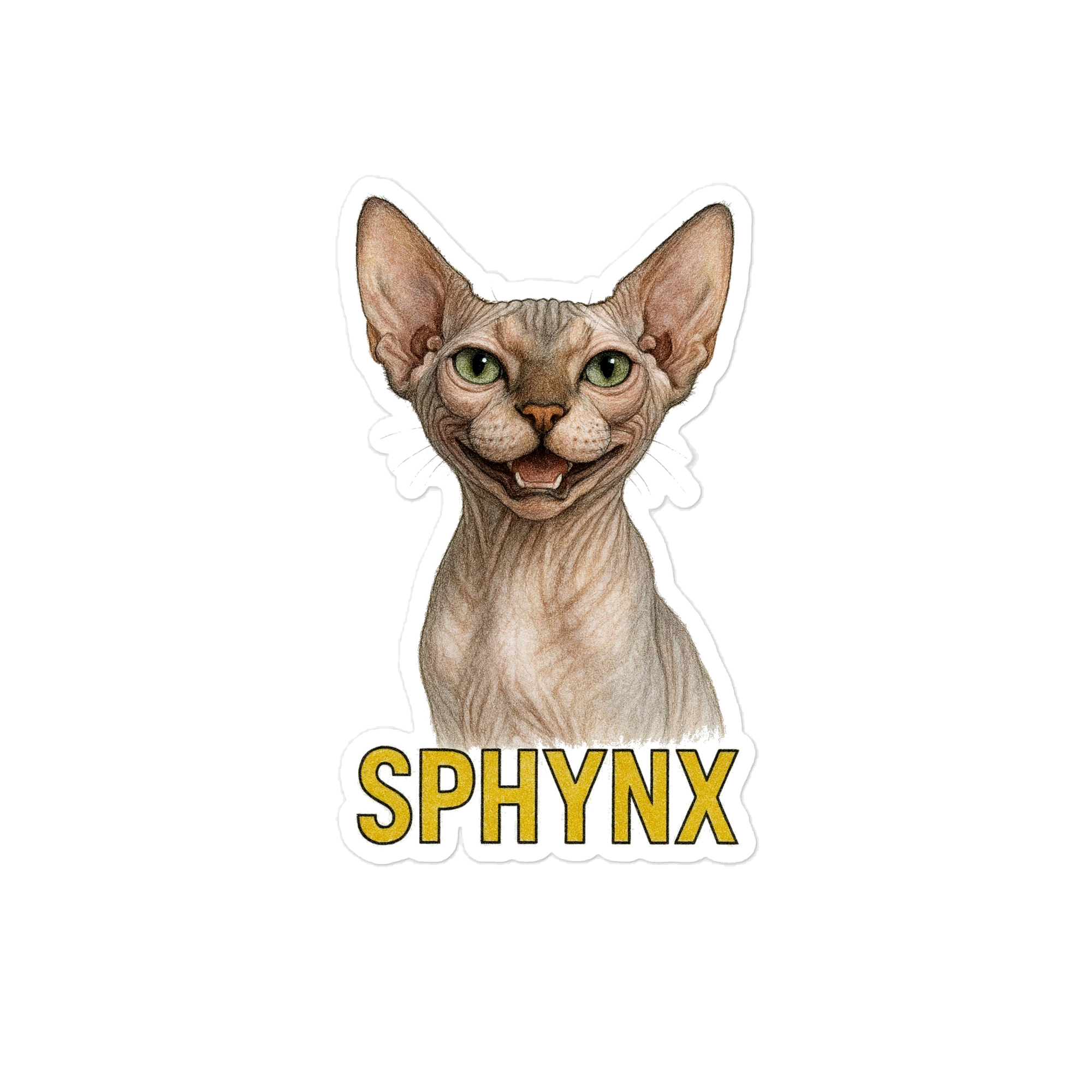 Sphynx Cat Sticker
