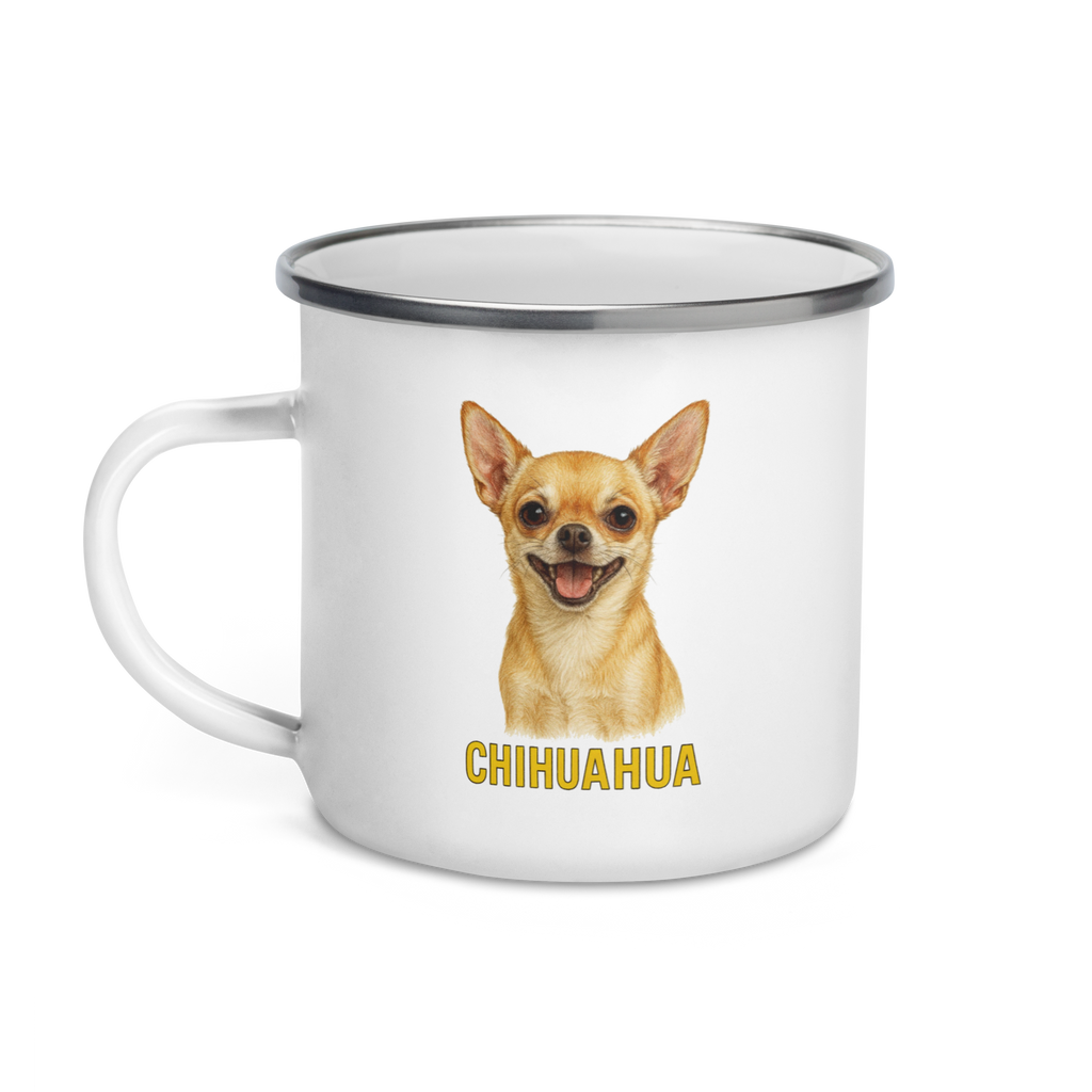 Chihuahua Enamel Mug