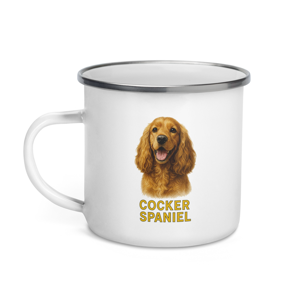 Cocker Spaniel Enamel Mug