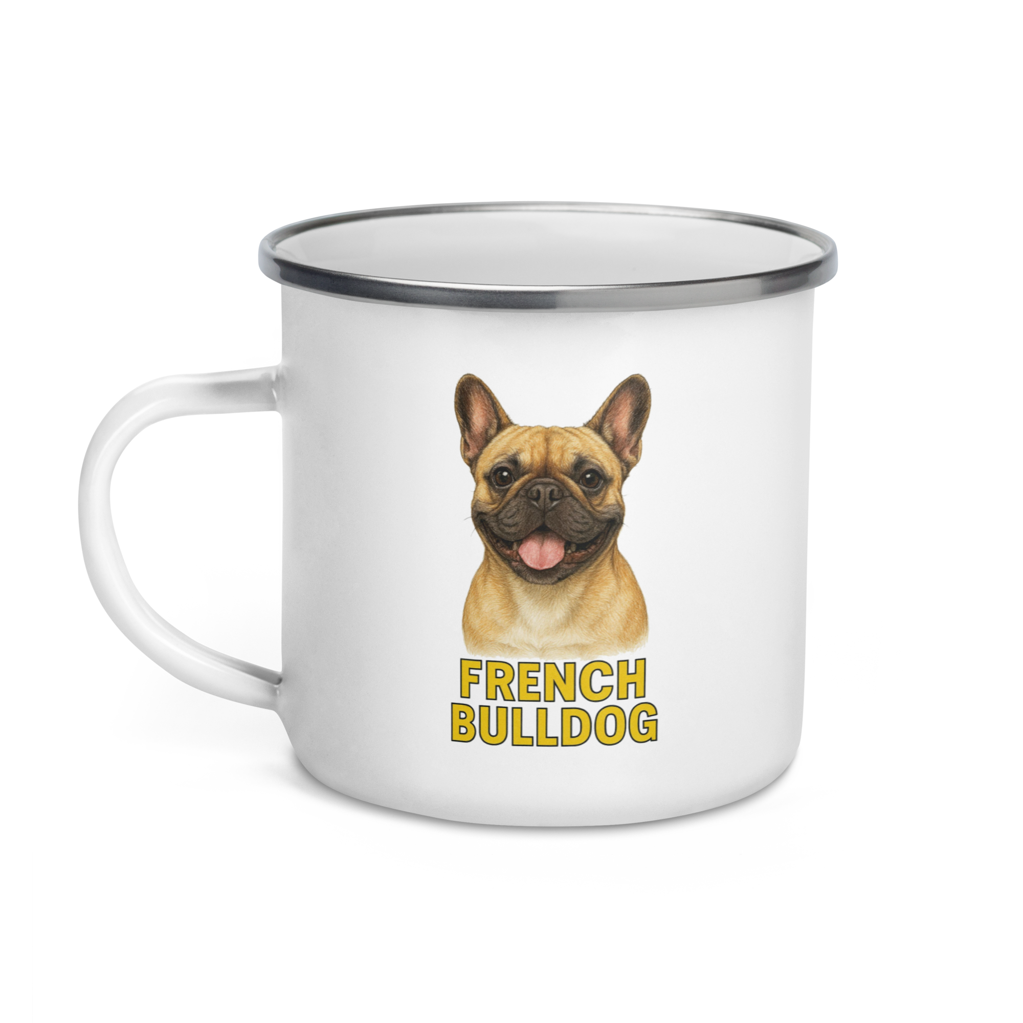 French Bulldog Enamel Mug