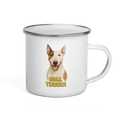 Bull Terrier Enamel Mug