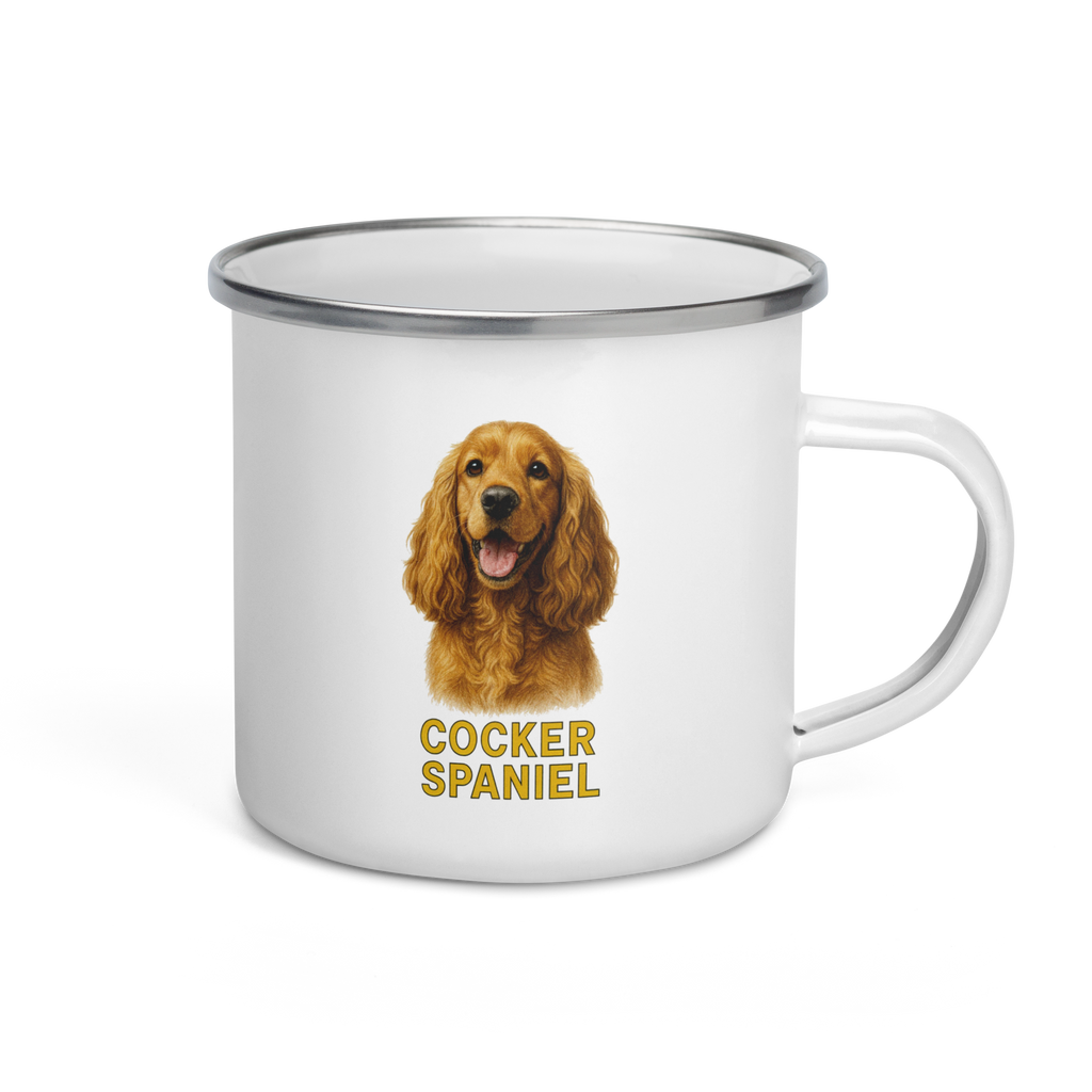 Cocker Spaniel Enamel Mug