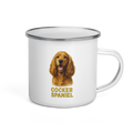 Cocker Spaniel Enamel Mug