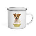 Jack Russell Terrier Enamel Mug