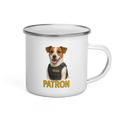 Patron Enamel Mug