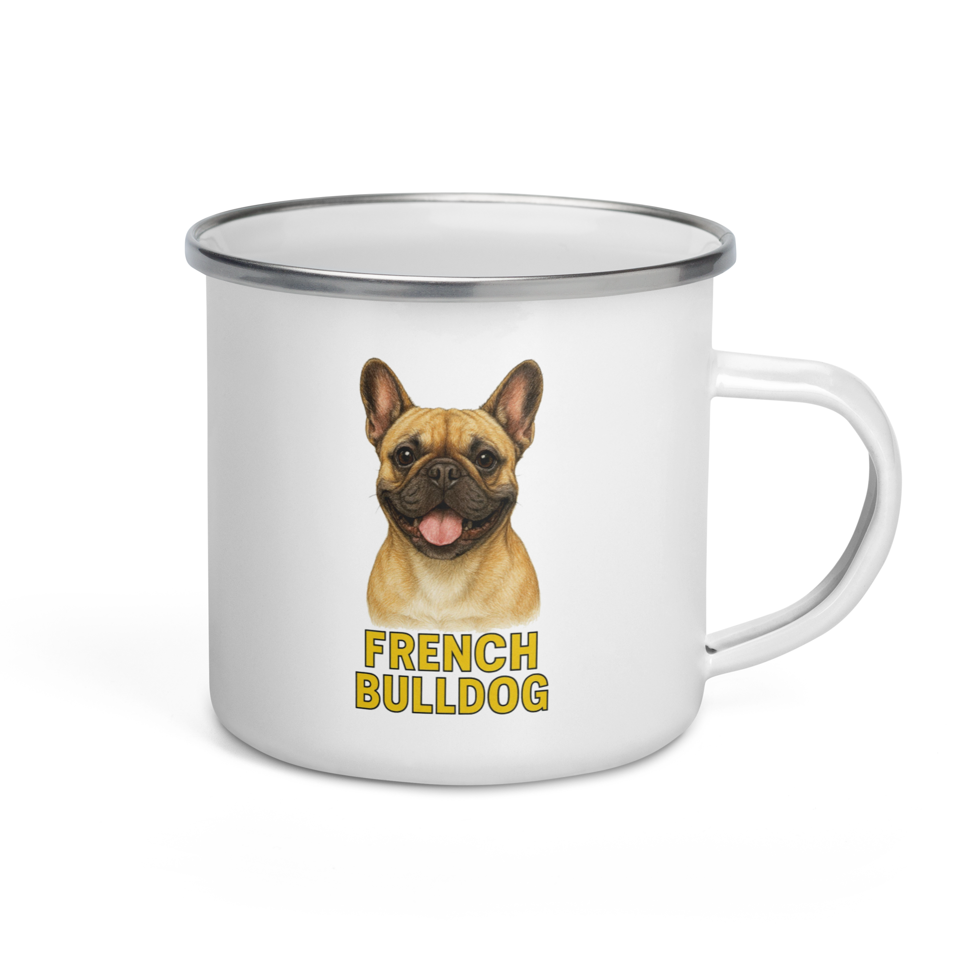 French Bulldog Enamel Mug