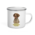 German Shorthaired Pointer Enamel Mug