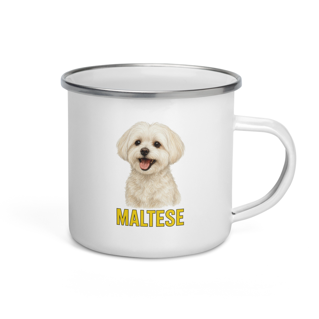 Maltese Enamel Mug